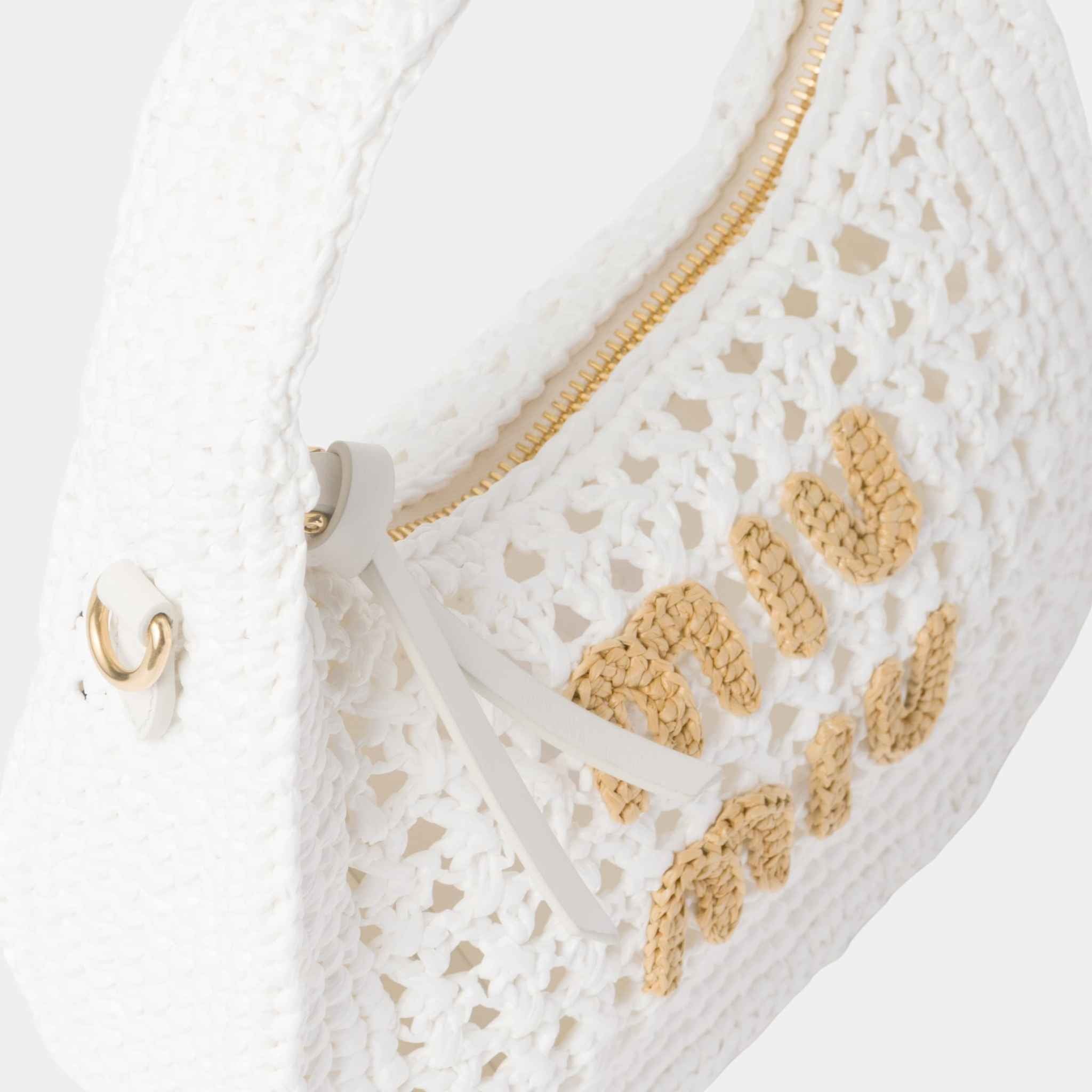 Wander Woven Fabric Hobo Bag