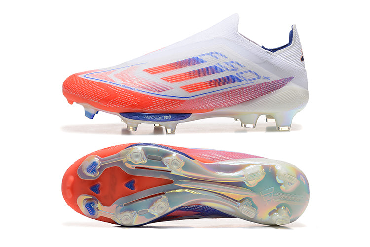 Adidas F50 White / Solar Red / Lucid Blue