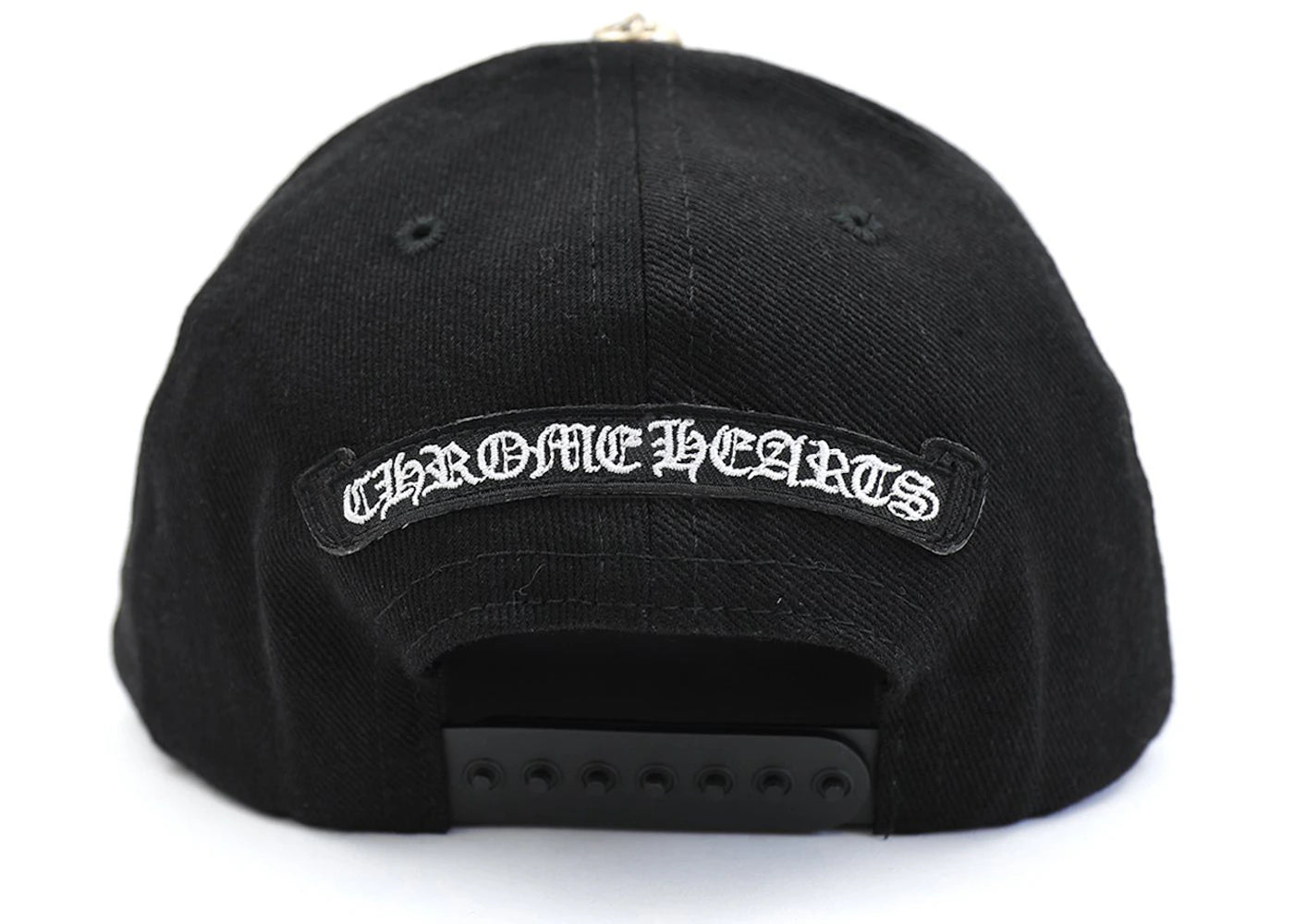 Chrome Hearts Horseshoe Denim Baseball Hat Black