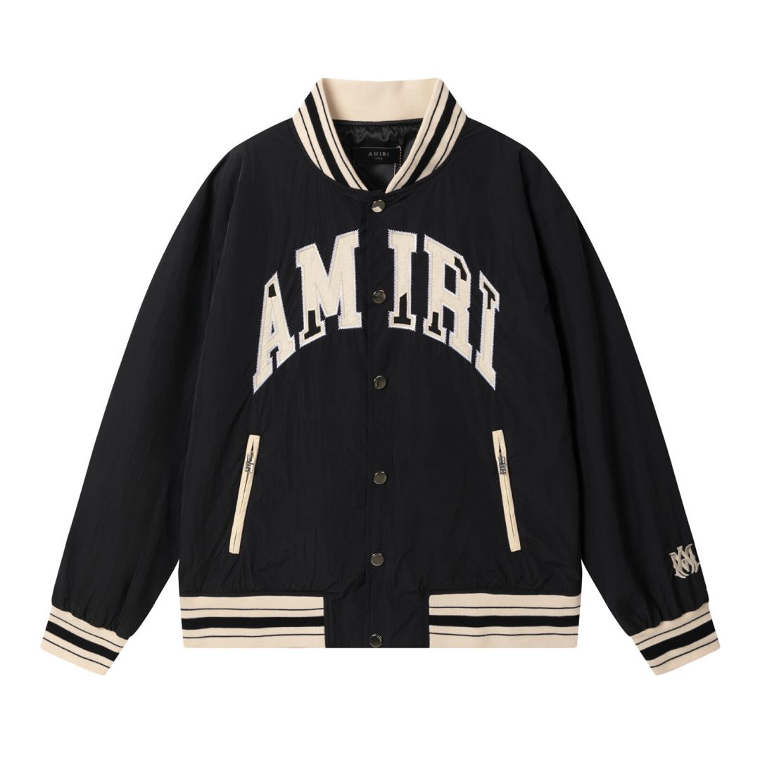 Amiri Logo Baseball Jacket