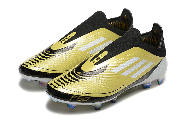 Adidas F50 Gold Metallic Messi Edition