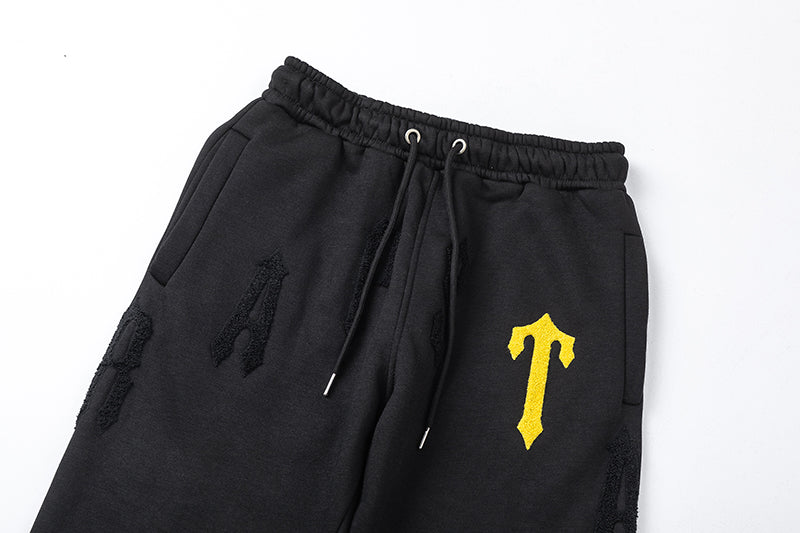 Trapstar 'It's a Secret' Black/Yellow Tracksuit
