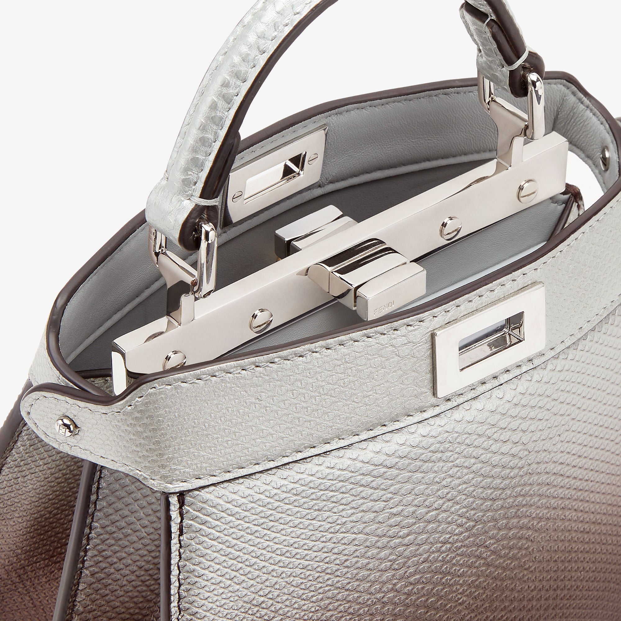 Peekaboo ISeeU Petite Gray graduated-effect karung bag