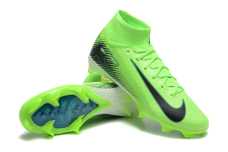Nike AIR Zoom Mercurial Superfly 10 Elite High-Top Green