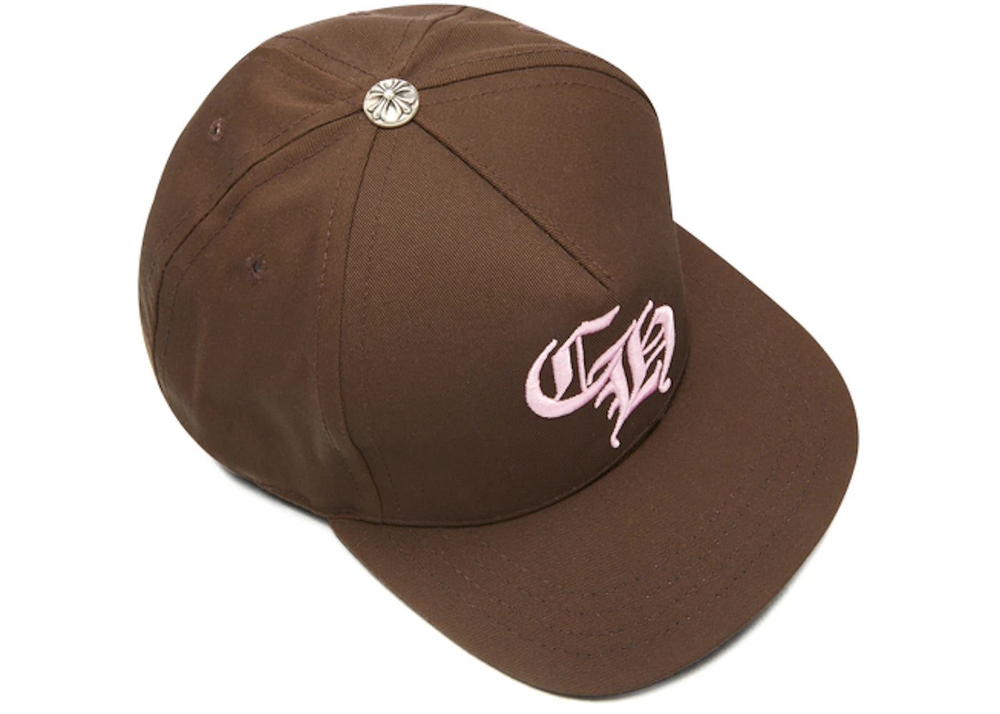 Chrome Hearts CH Baseball Hat Brown/Pink