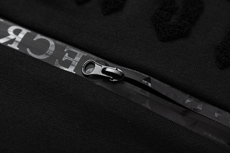 Trapstar Full Black 'It's a Secret' Tracksuit