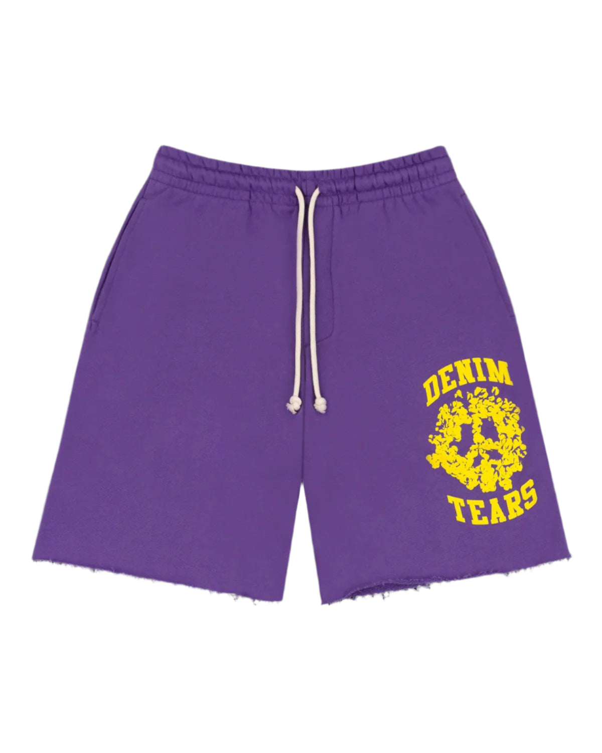 Denim University Sweat Shorts Purple Purple