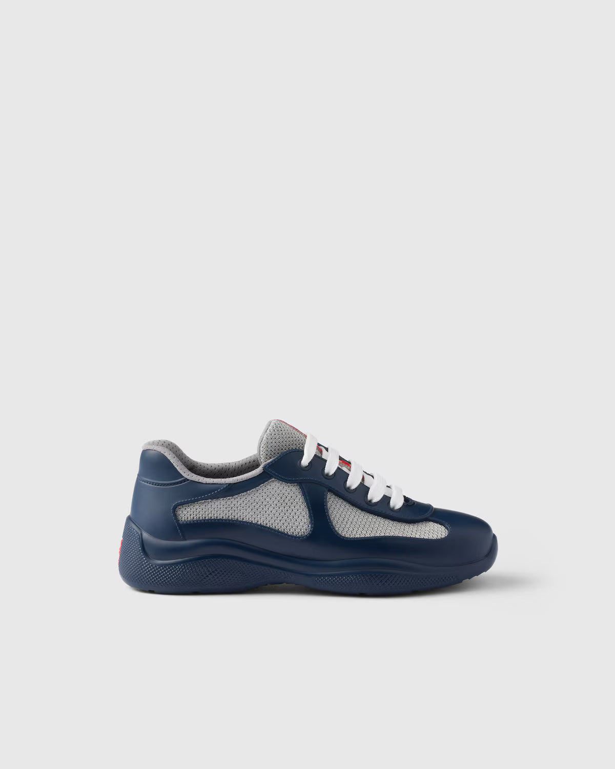 Prada America's Cup Soft Rubber and Bike Fabric Sneakers - Royal Blue