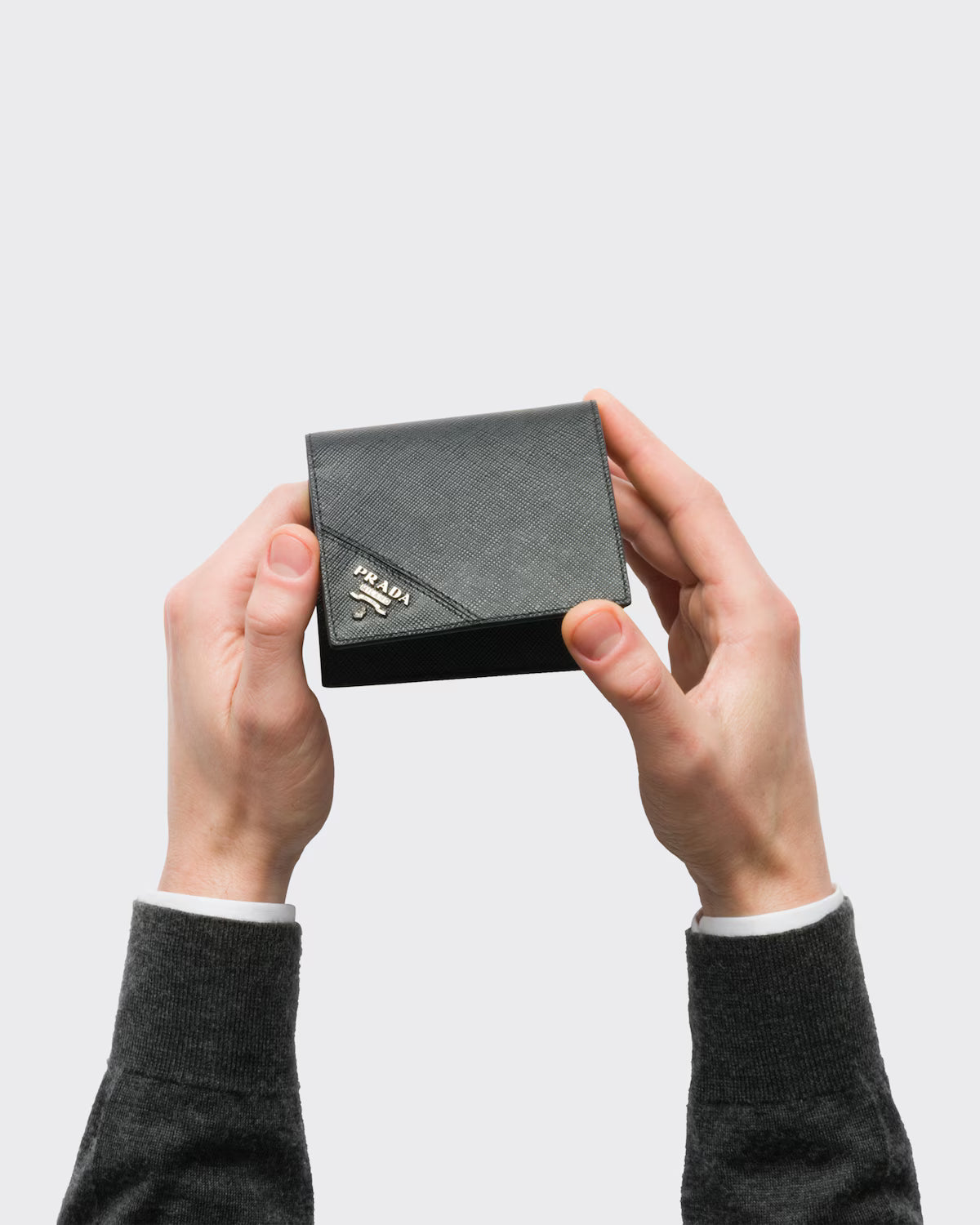 Saffiano Leather Wallet Black