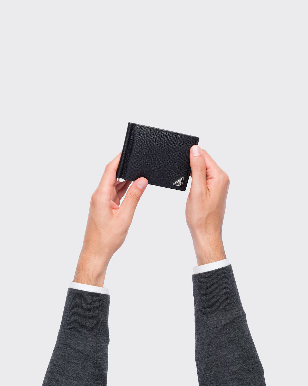 Saffiano Leather Wallet Black