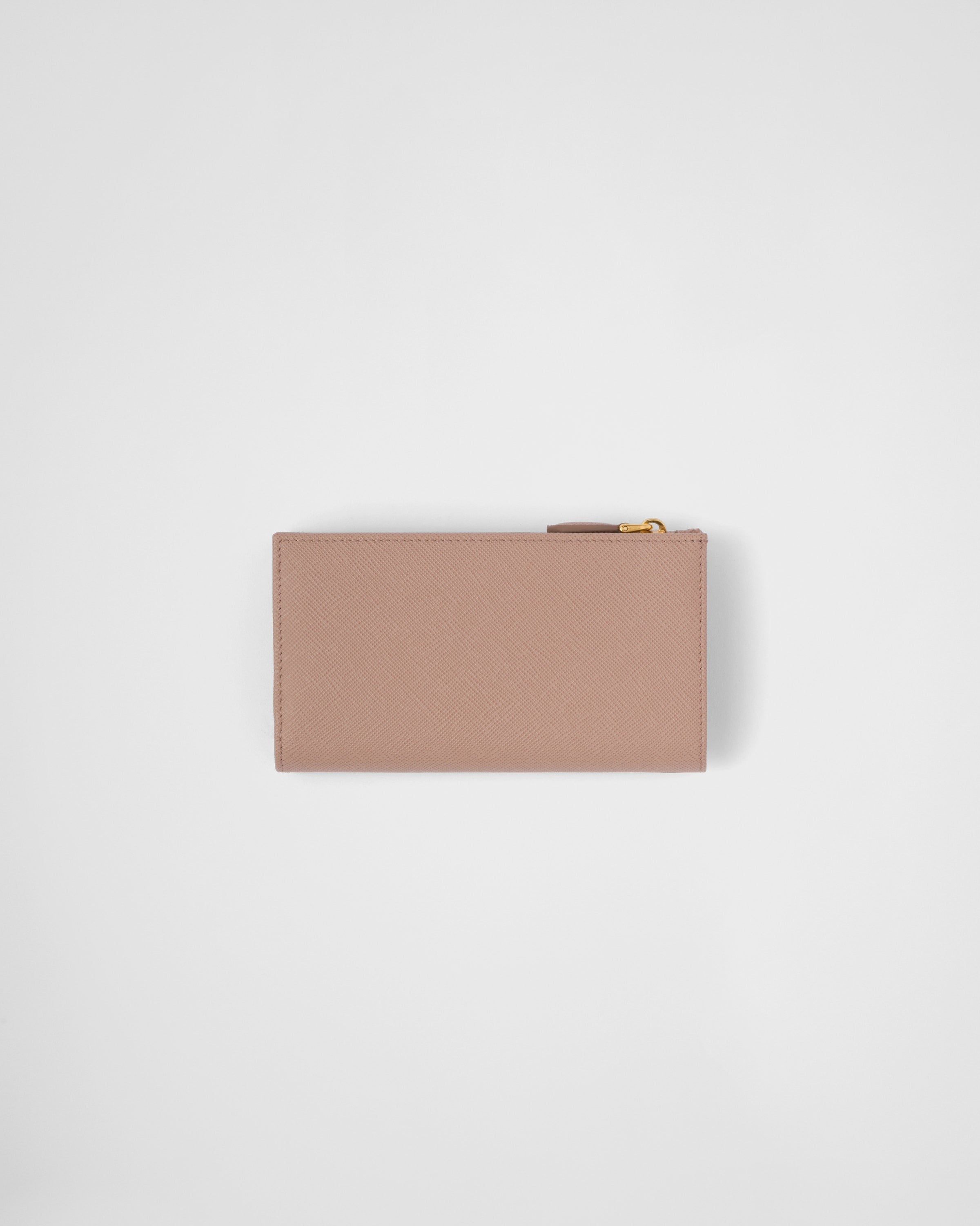 Large Saffiano leather wallet Powder Pink