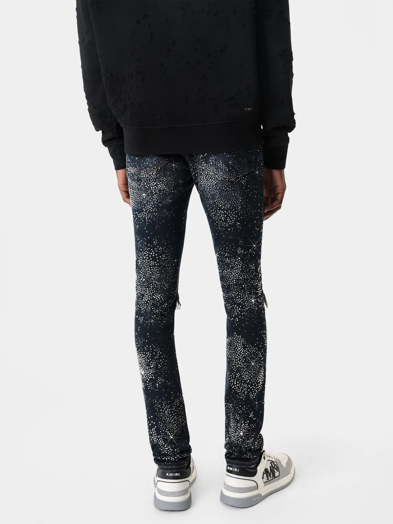 ALL OVER CRYSTAL MX1 JEAN Midnight Indigo