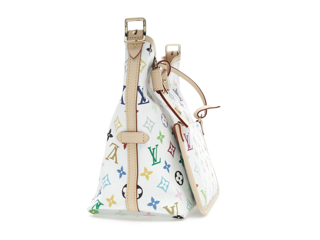 Louis Vuitton x Takashi Murakami CarryAll PM White Multicolored