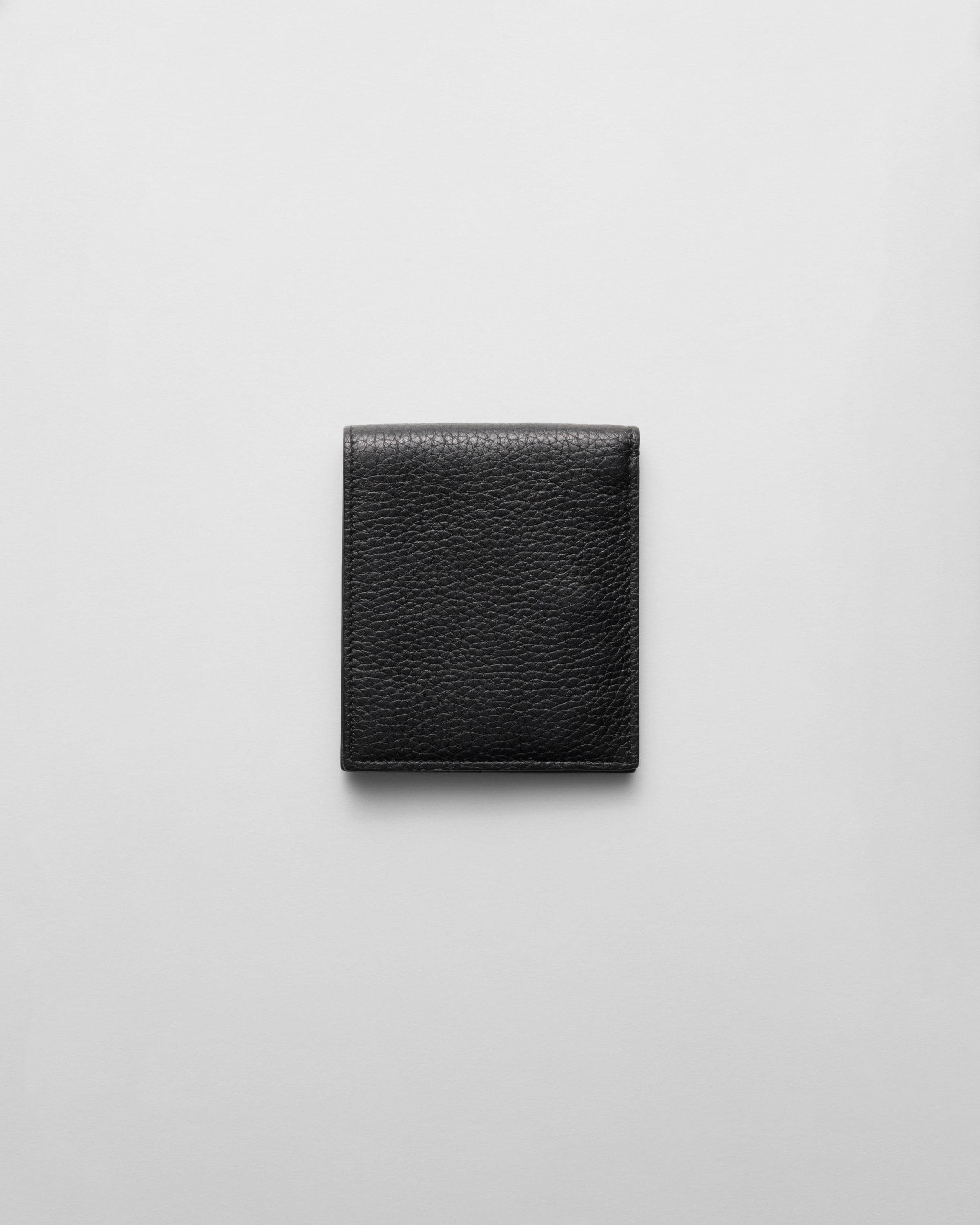 Leather wallet Black