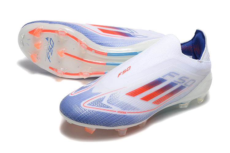 Adidas F50 Cloud White / Solar Red / Lucid Blue