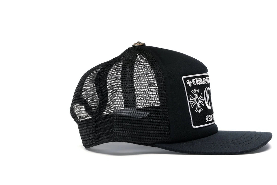 Chrome Hearts CH Las Vegas Trucker Hat Black/Black