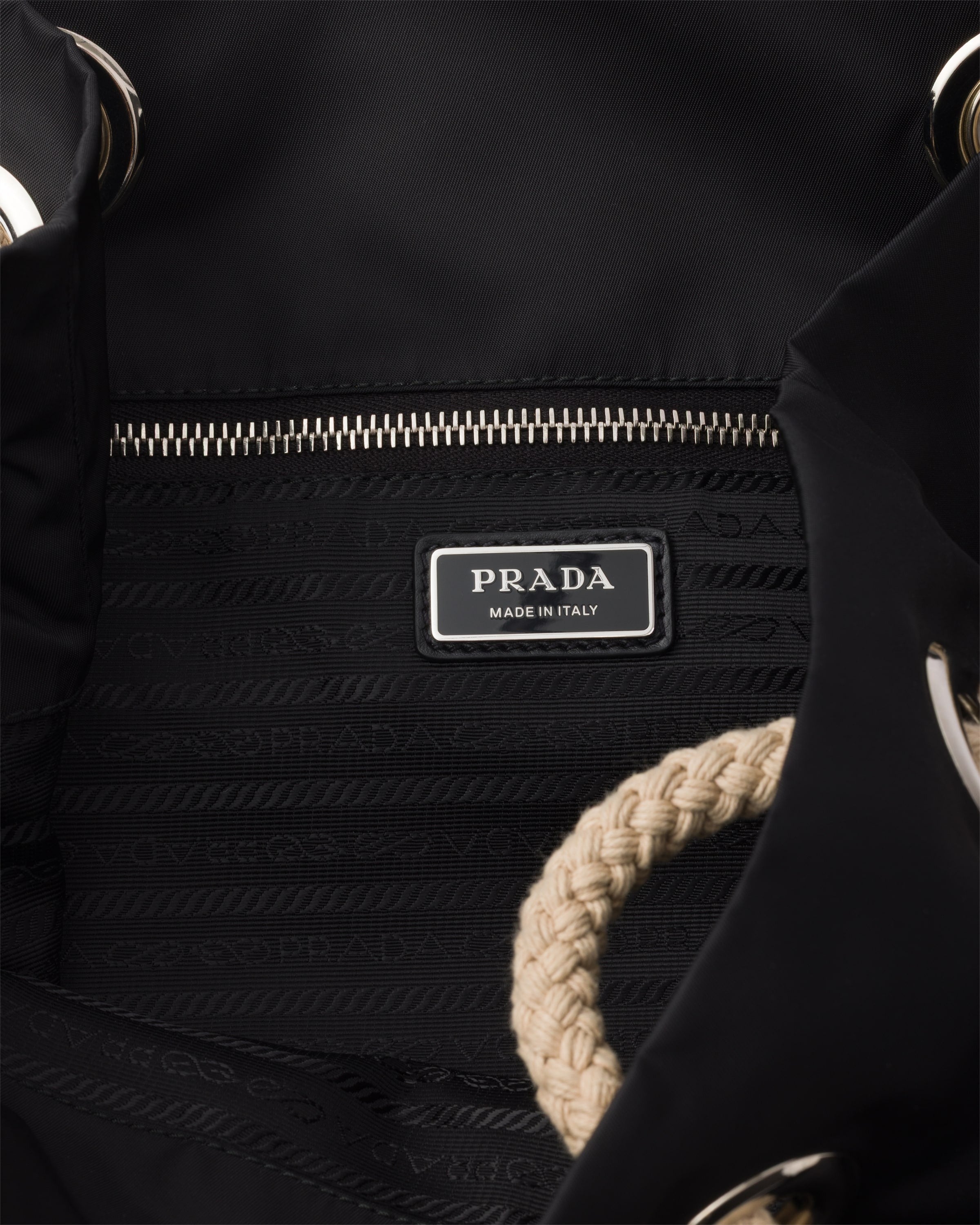 Prada Mariner medium Re-Nylon tote bag Black