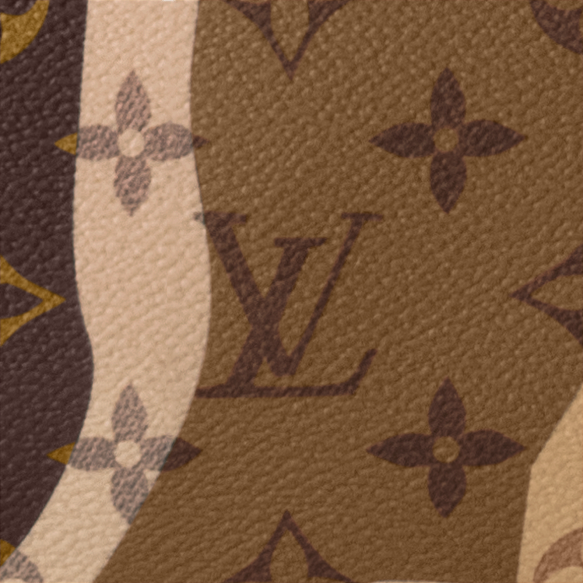 Keepall Bandoulière 55 Monogram Coated Canvas and Cowhide Leather