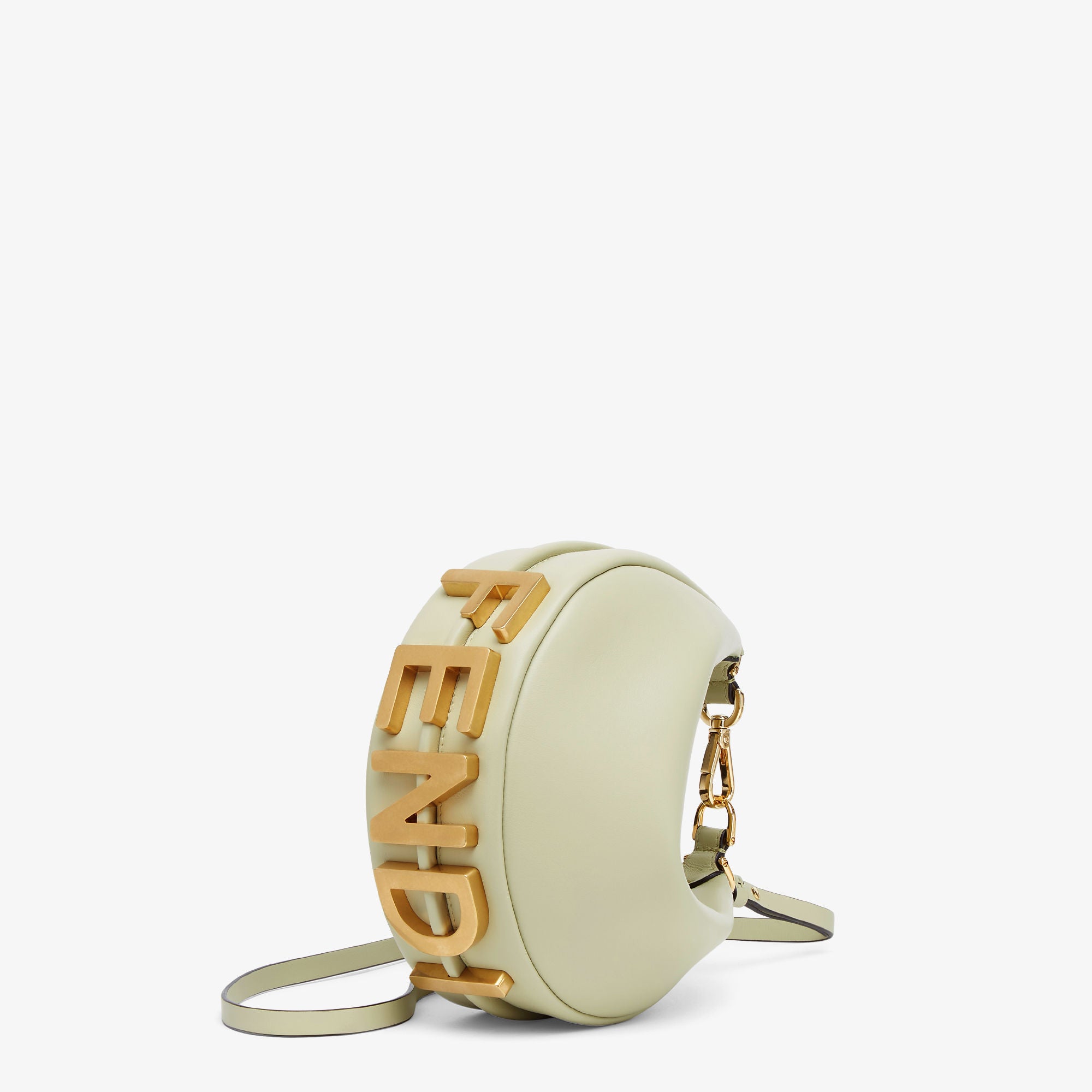 Fendigraphy Mini Sage green leather mini-bag