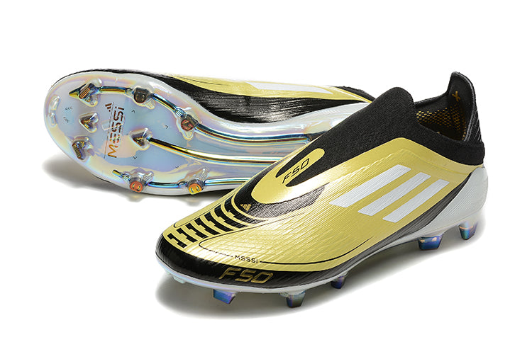 Adidas F50 Gold Metallic Messi Edition