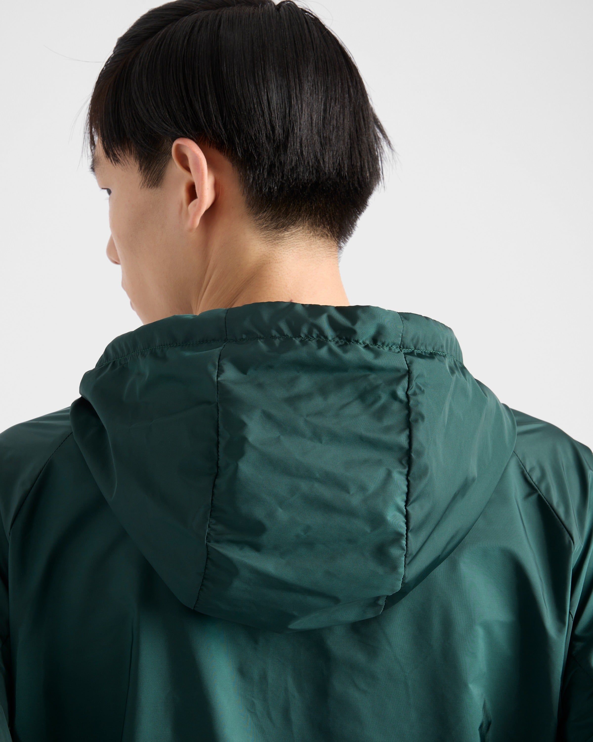 Re-Nylon blouson jacket Bottle Green