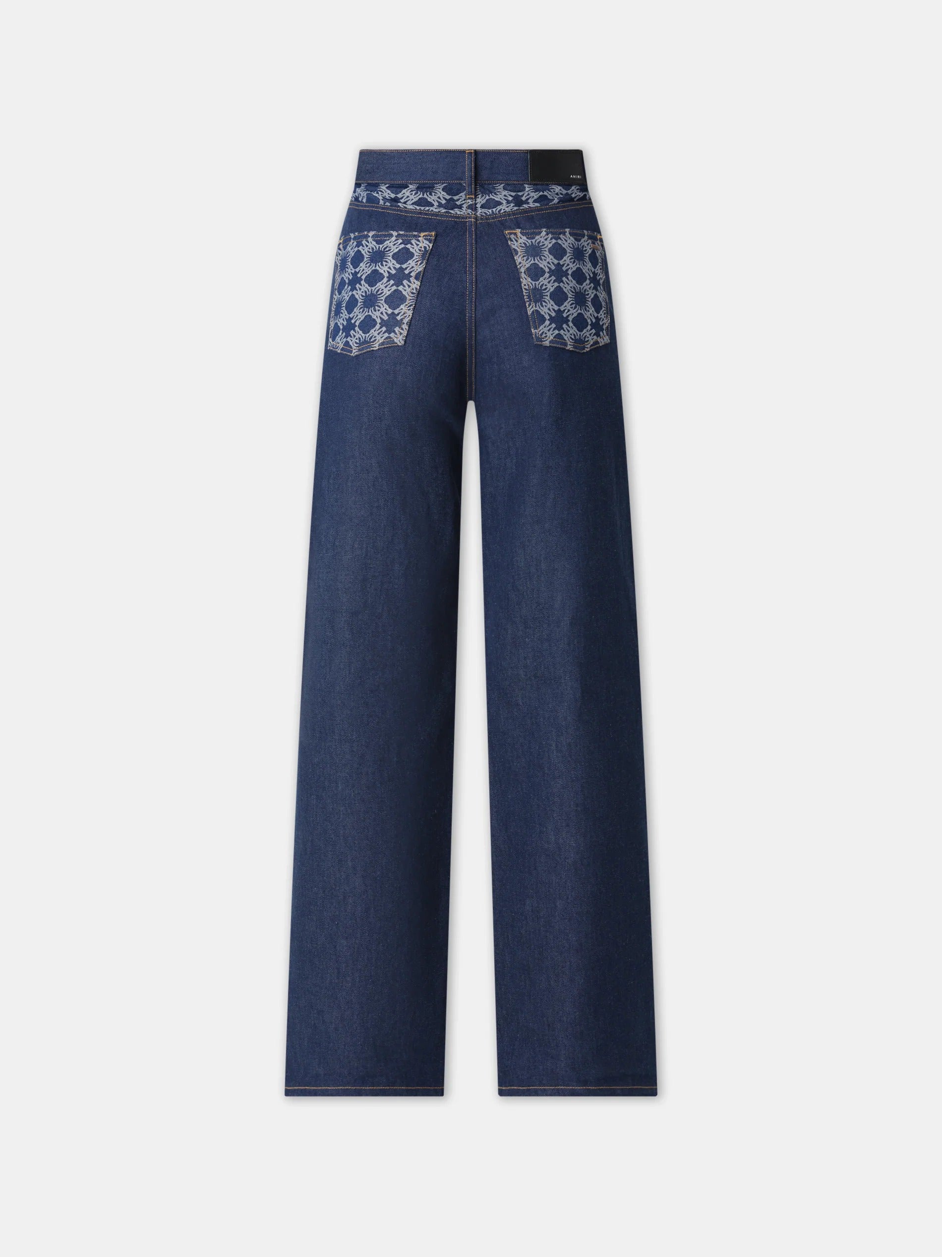 WOMEN'S MA QUAD HIGH RISE WIDE RAW INDIGO