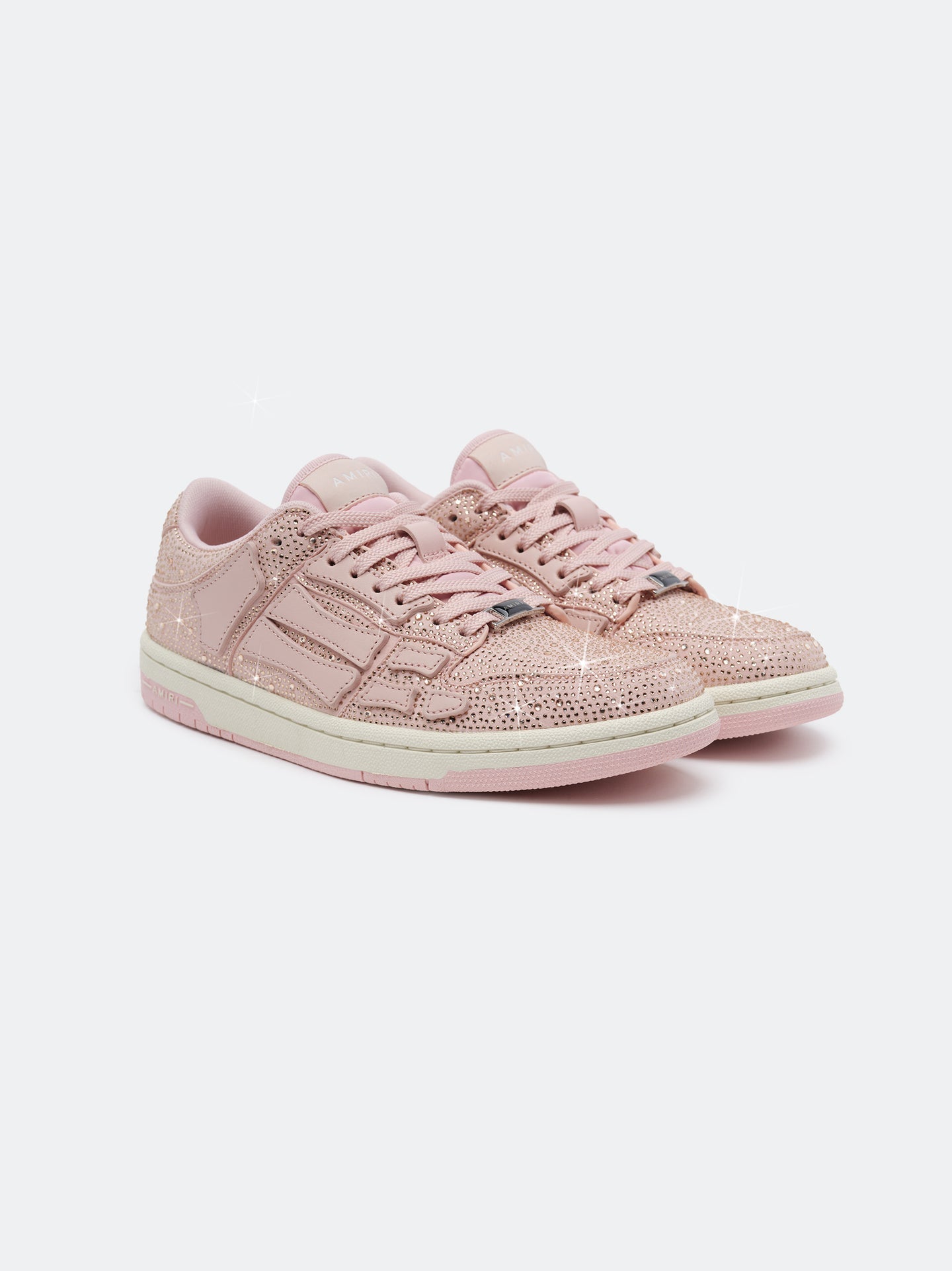 WOMEN'S CRYSTAL SKEL-TOP LOW - PINK