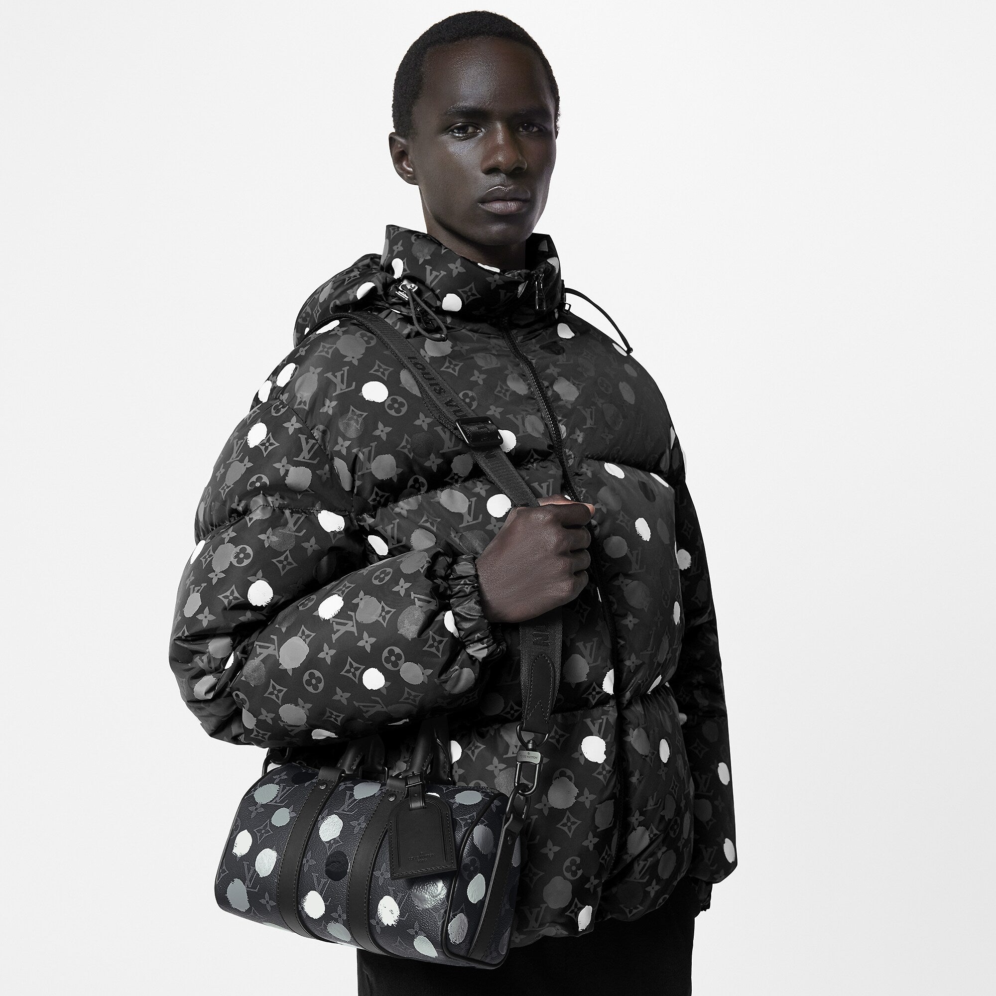 LV x YK Bandoulière Keepall 25