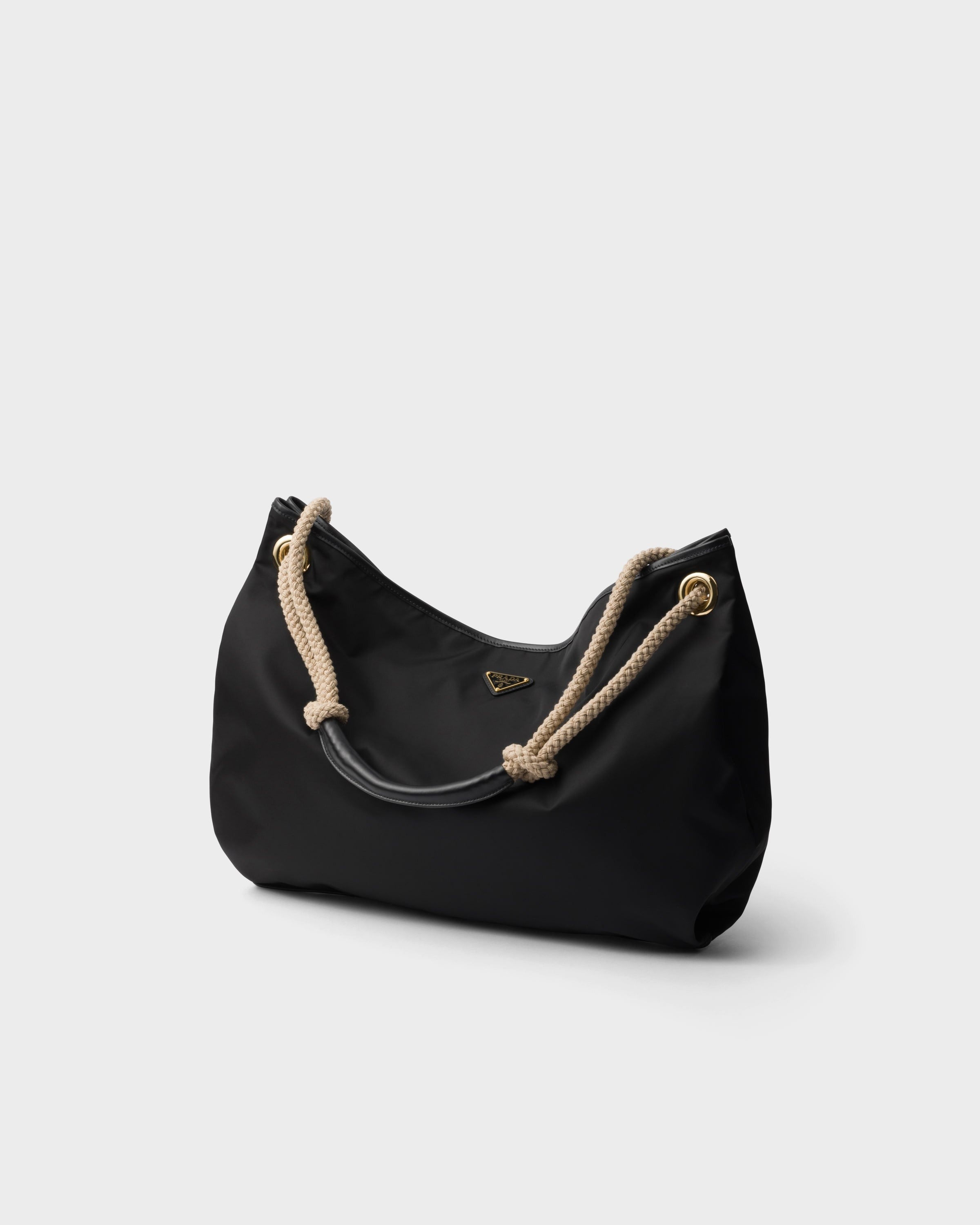 Prada Mariner large Re-Nylon shoulder bag Black