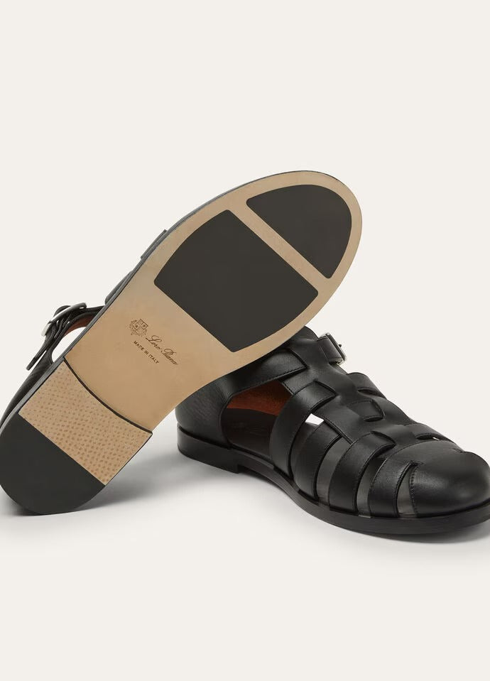 Maxime Walk Sandal Black (8000)