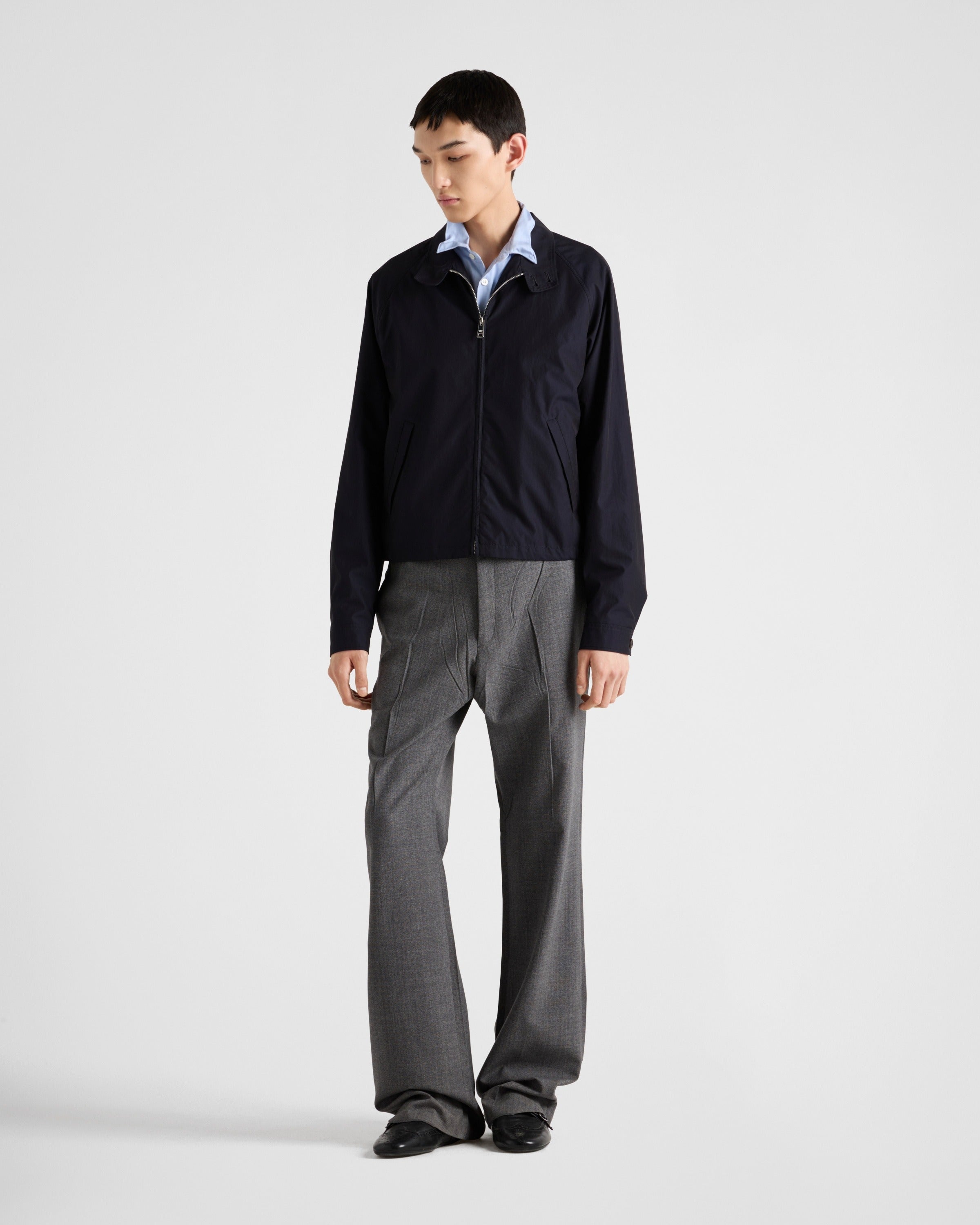Cotton jacket Navy