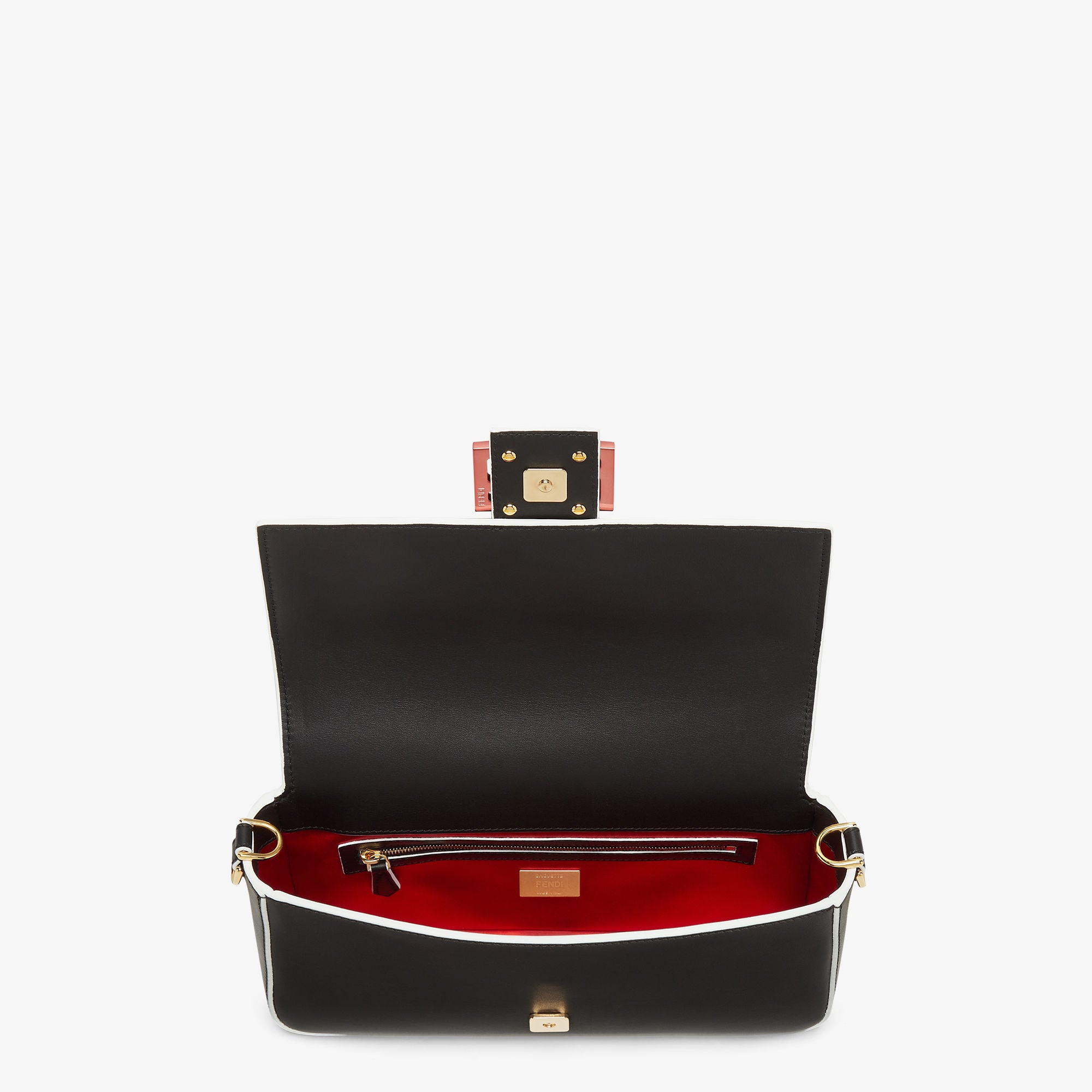 Baguette Lunar New Year black leather bag