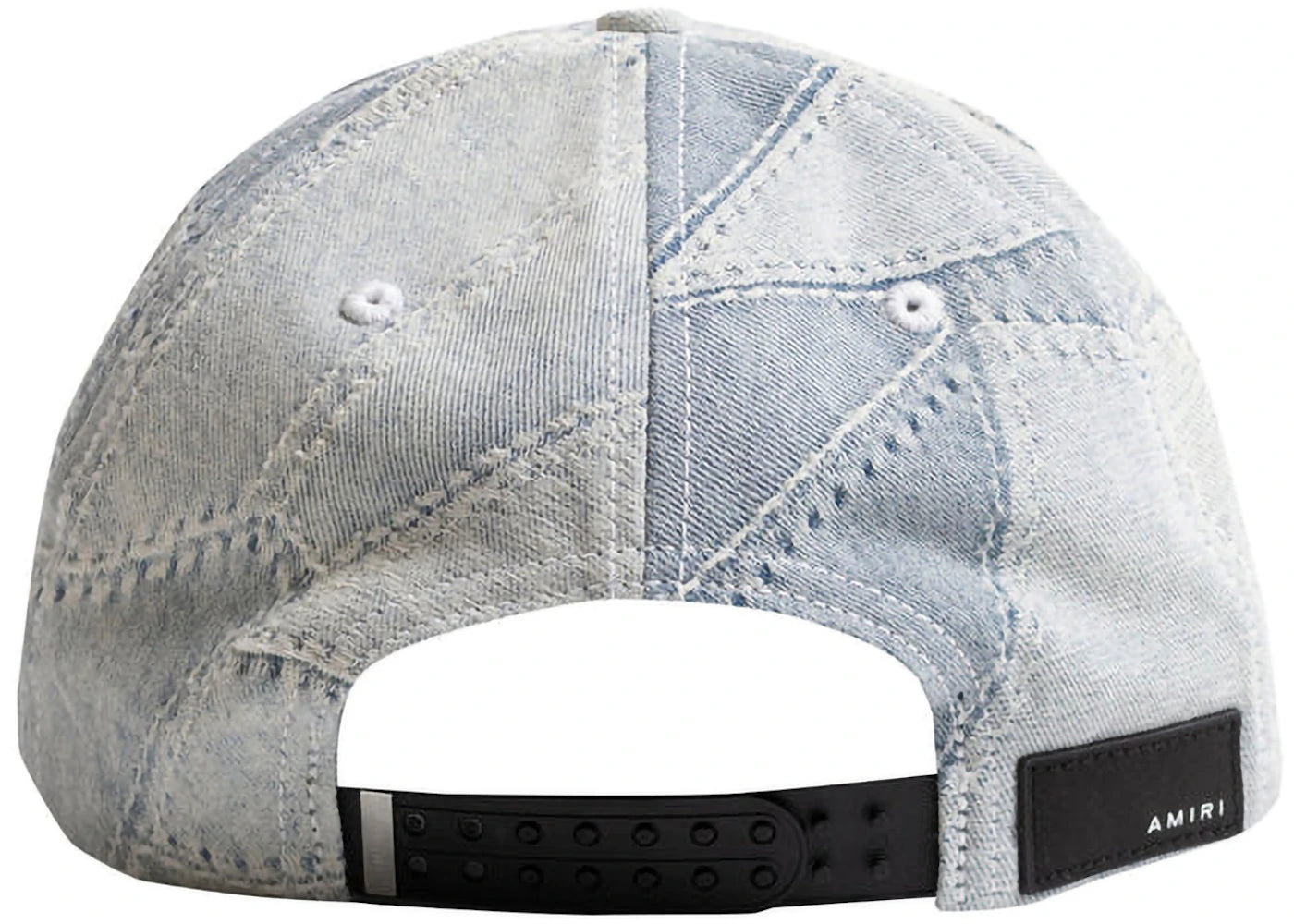 AMIRI Denim Patchwork Hat Stone Indigo