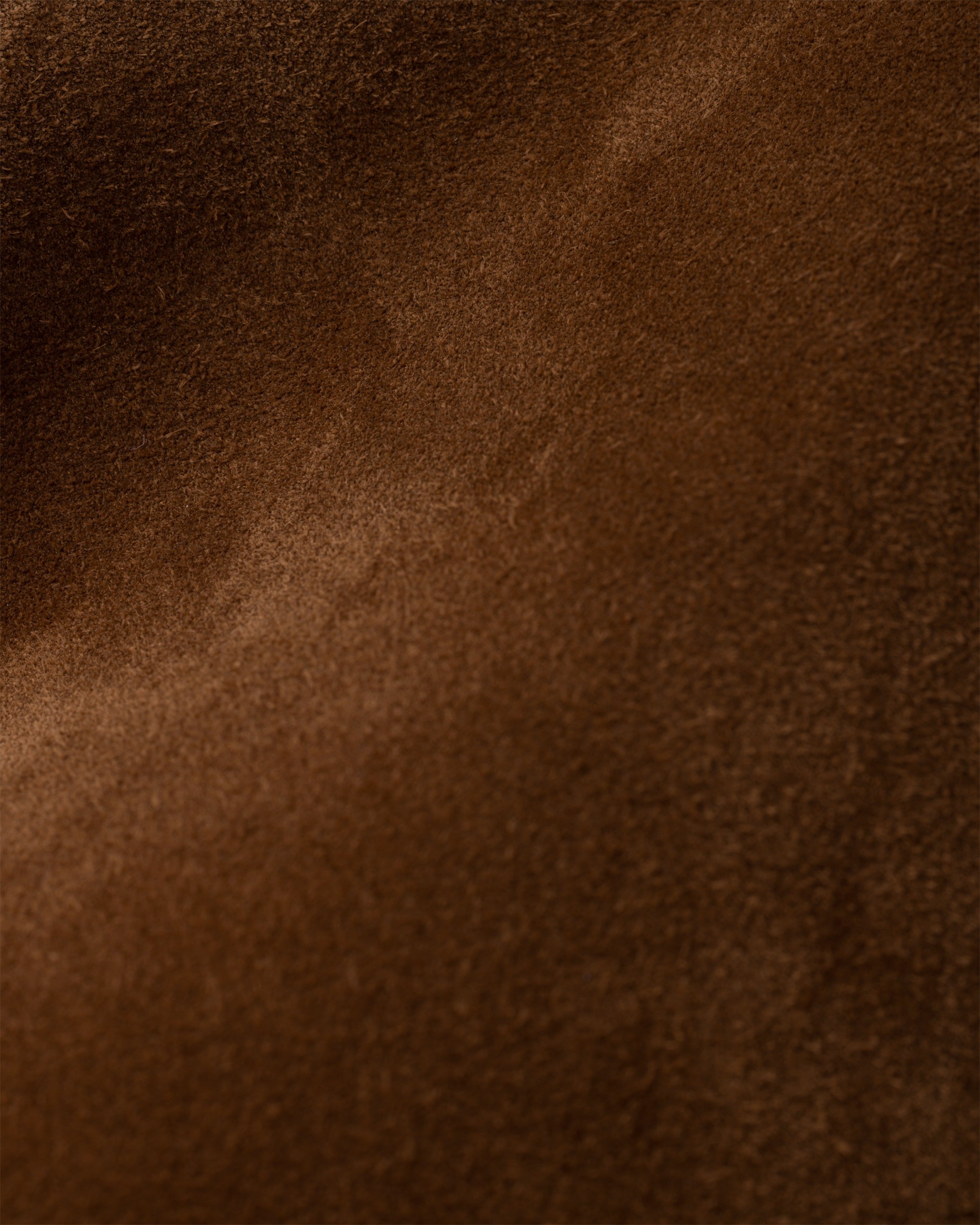 Prada Demi-lune large suede shoulder bag Cocoa Brown