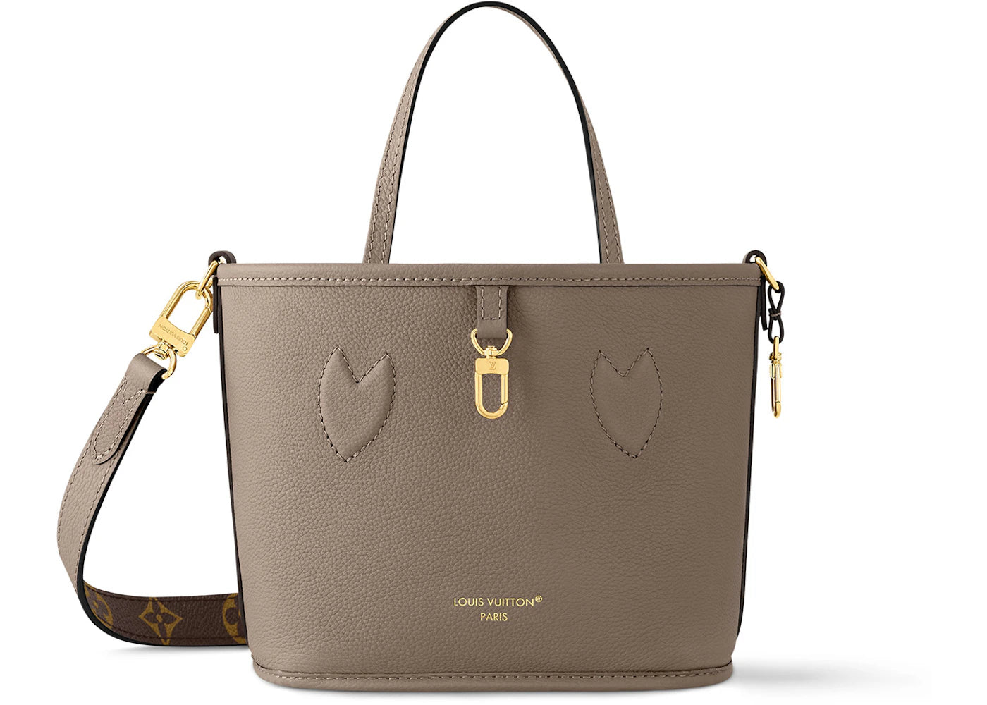 Louis Vuitton Neverfull Bandouliere BB Inside Out Dark Fango/Monogram