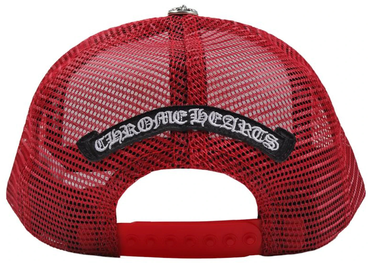 Chrome Hearts Matty Boy Sex Records Logo Trucker Hat Red/White