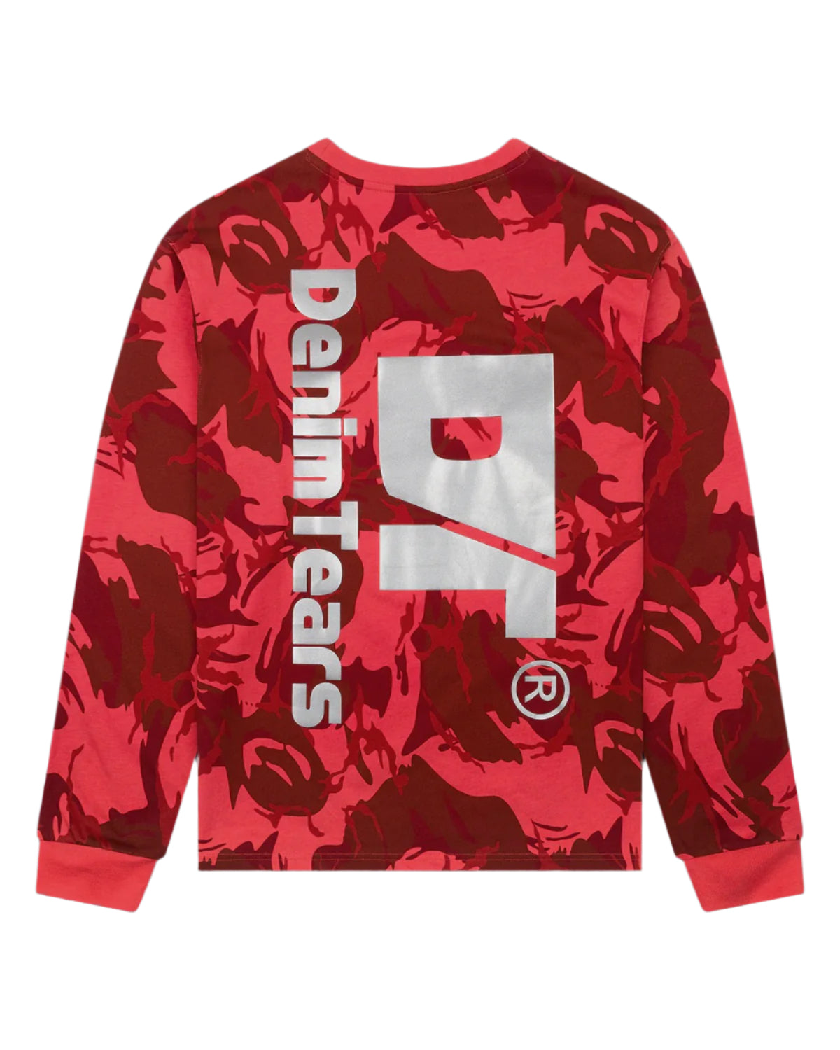 DT Outdoor Long Sleeve Tee Red Red
