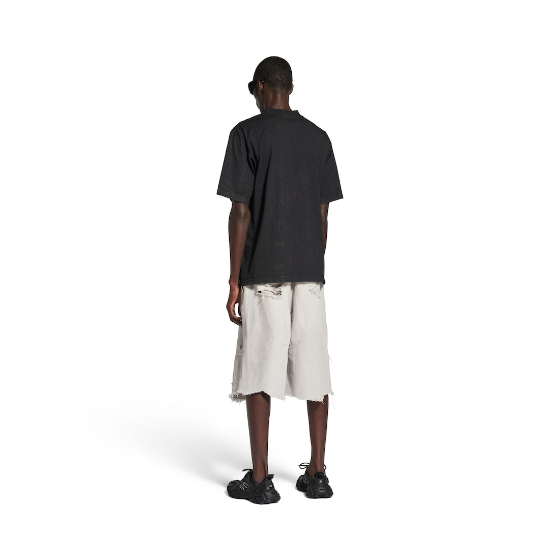 City Of Angels T-shirt Medium Fit in Black Faded