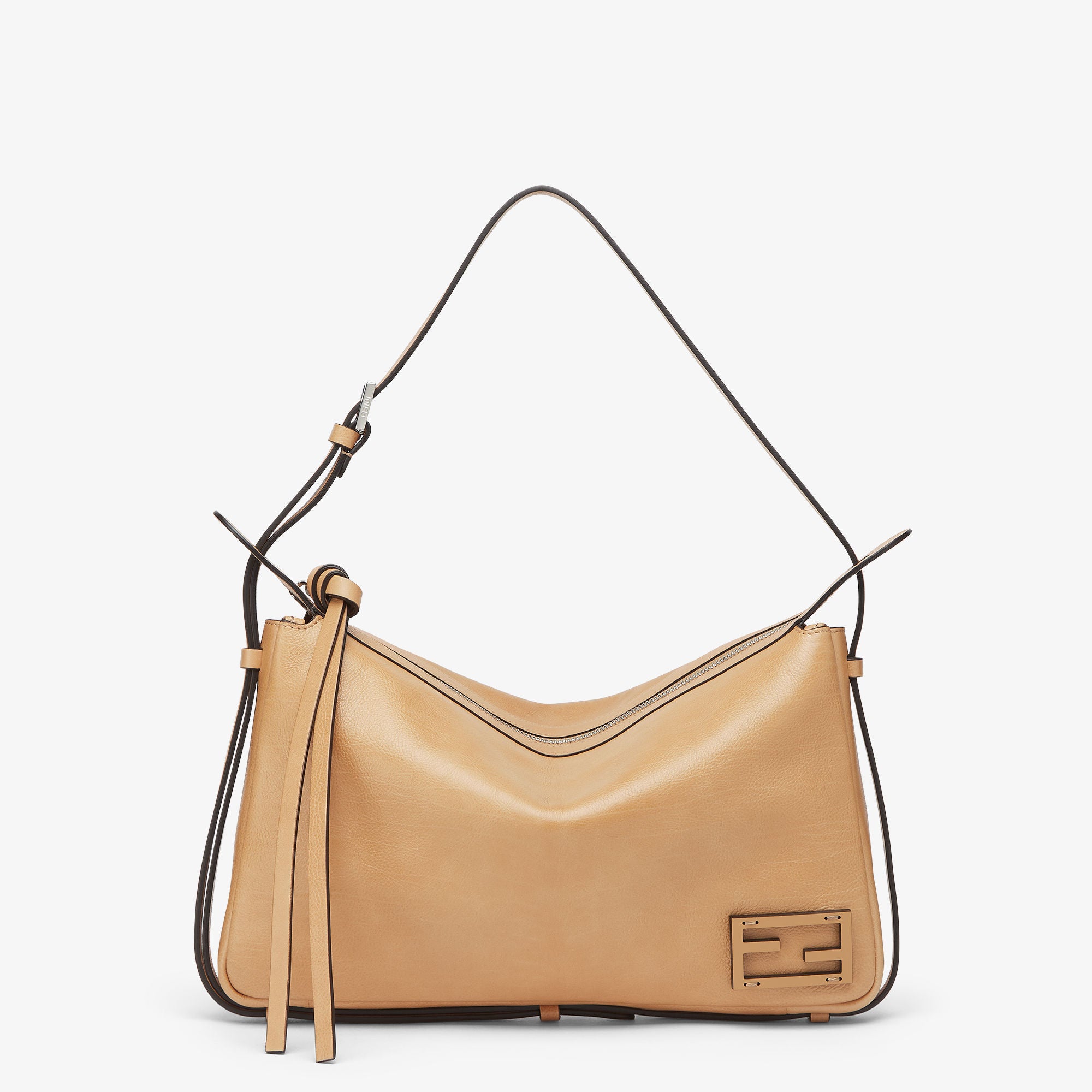 Simply Fendi Medium Beige leather bag