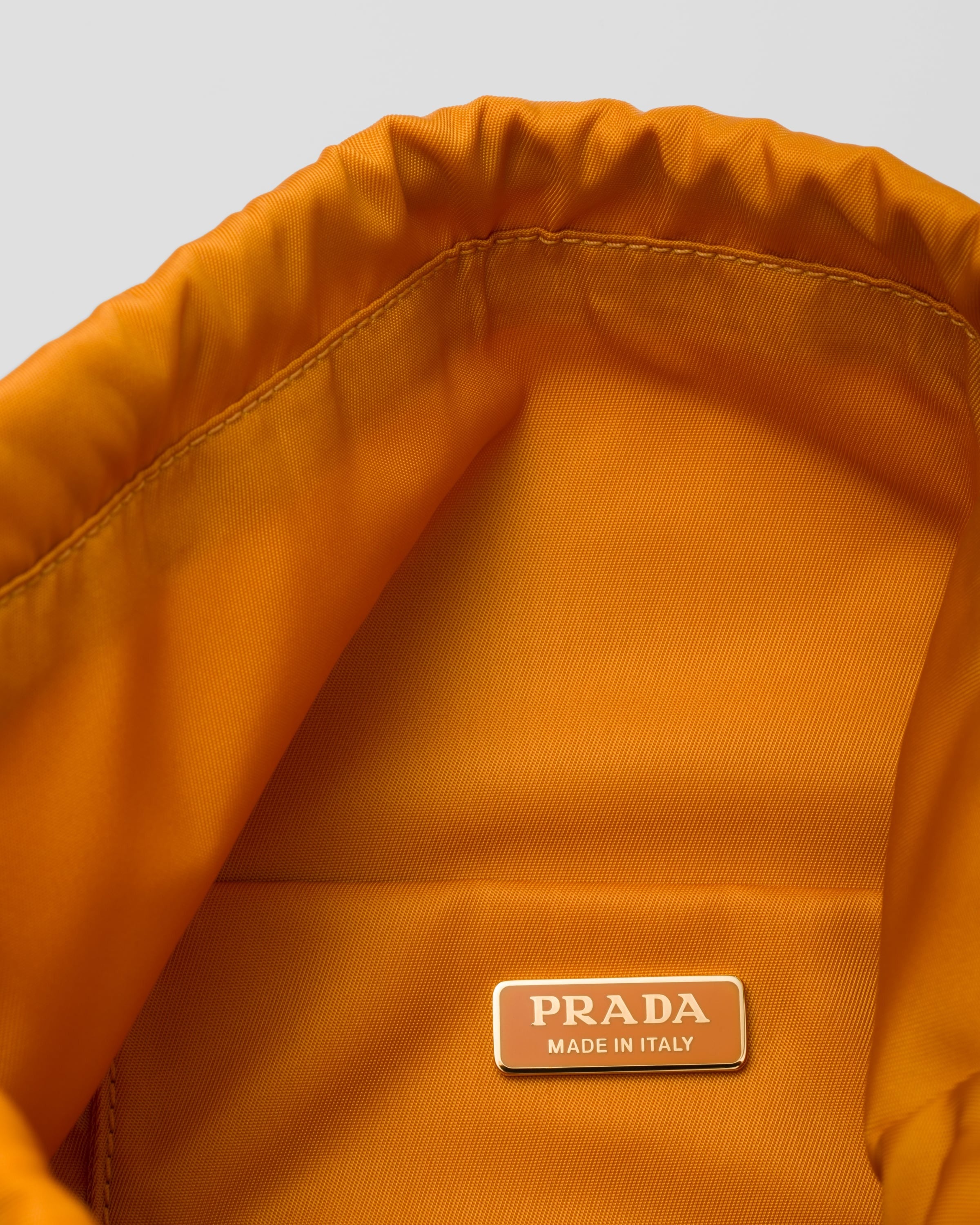 Re-Nylon pouch Amber