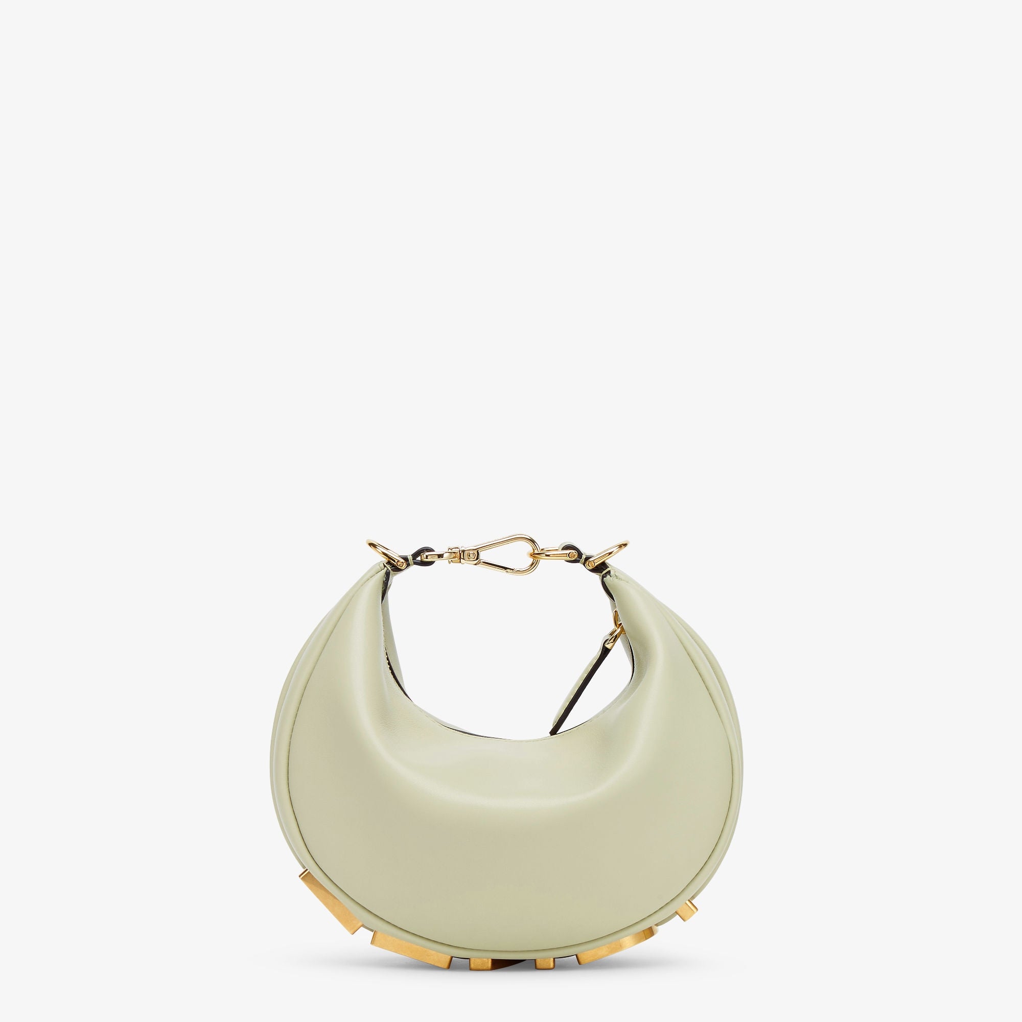 Fendigraphy Mini Sage green leather mini-bag