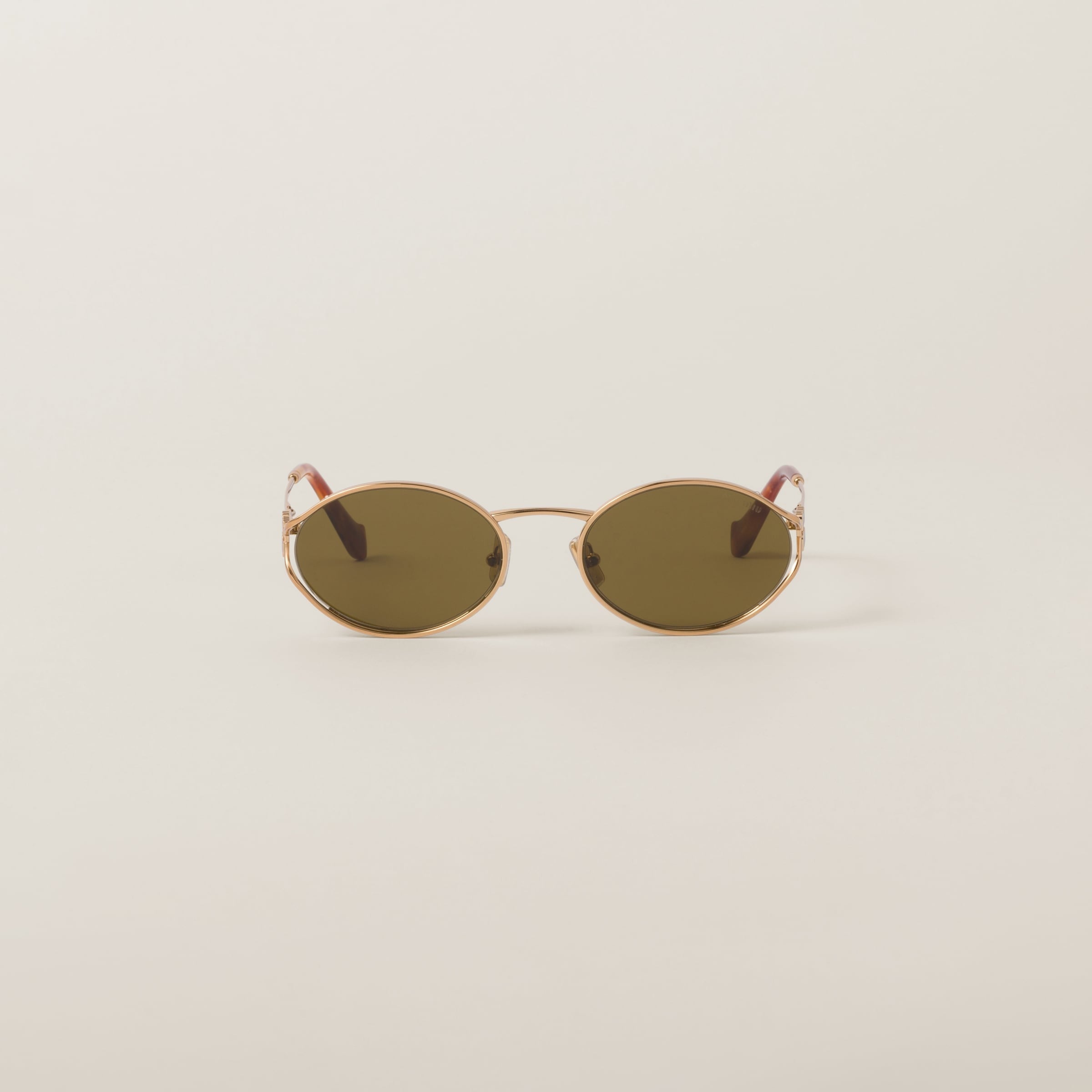 Miu Miu Logo sunglasses Loden Lenses