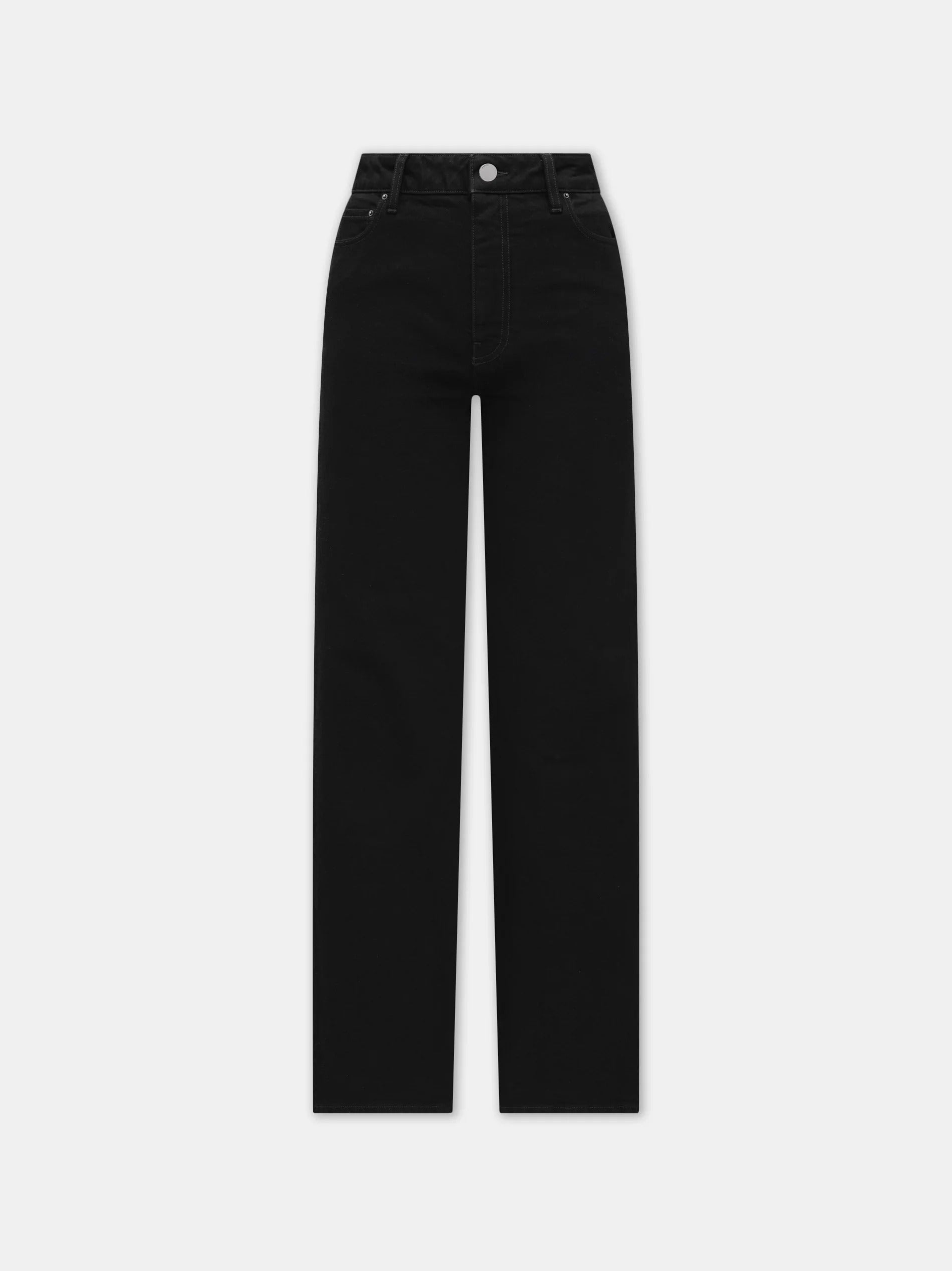 WOMEN'S MA QUAD PATCH SLIM JEAN BLACK OD