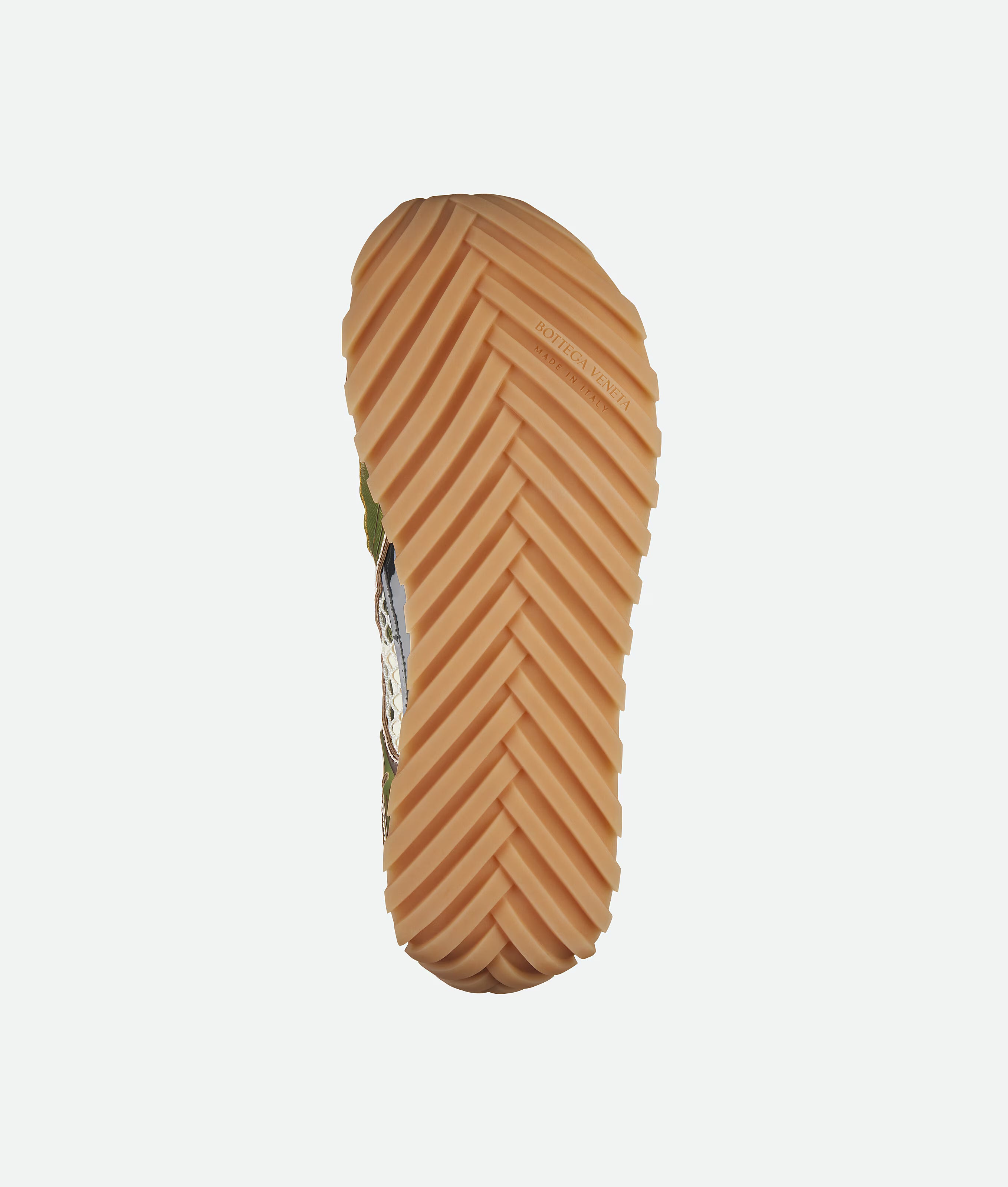 Bottega Veneta Orbit Mud White