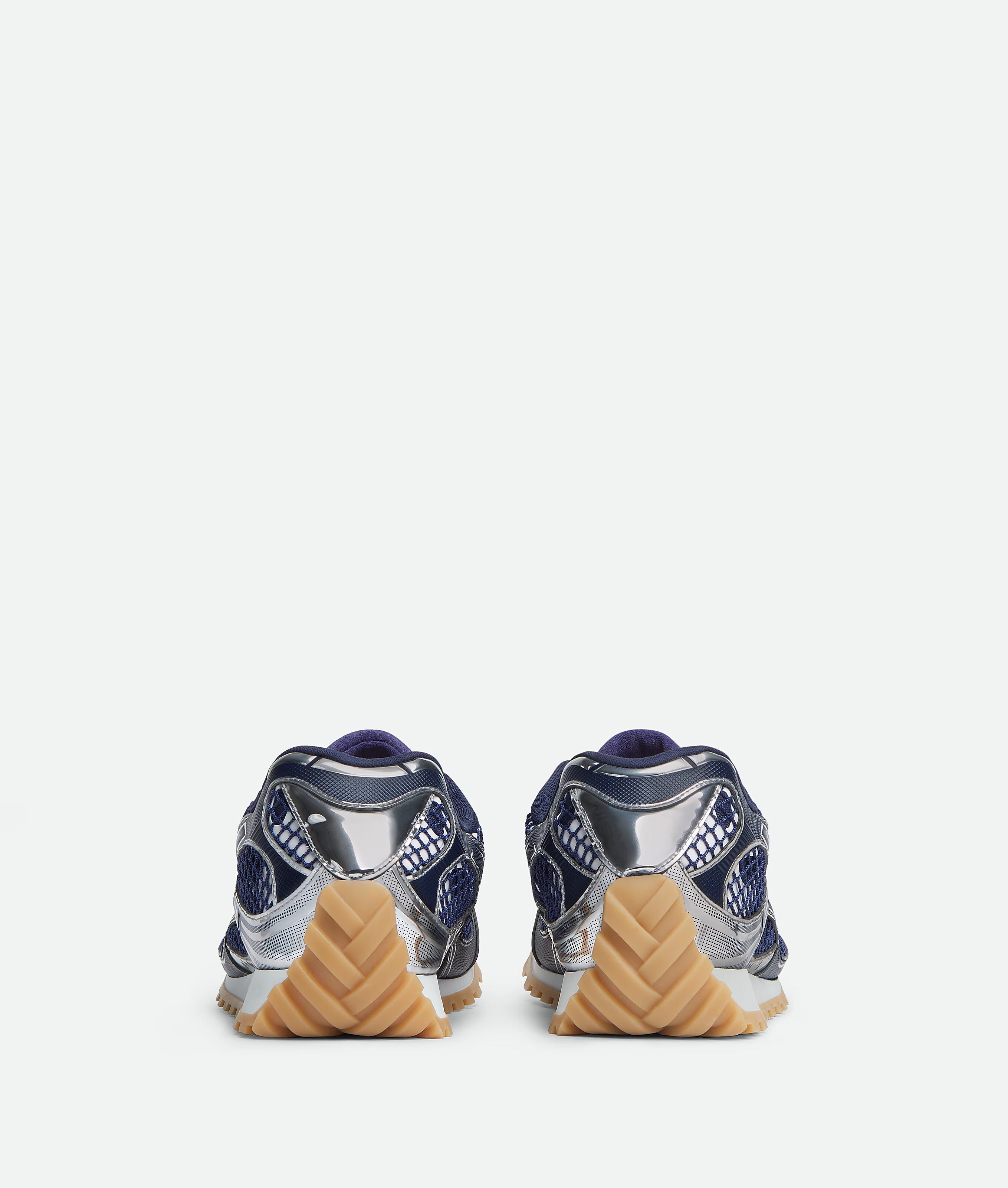 Bottega Veneta Orbit Abyss Silver