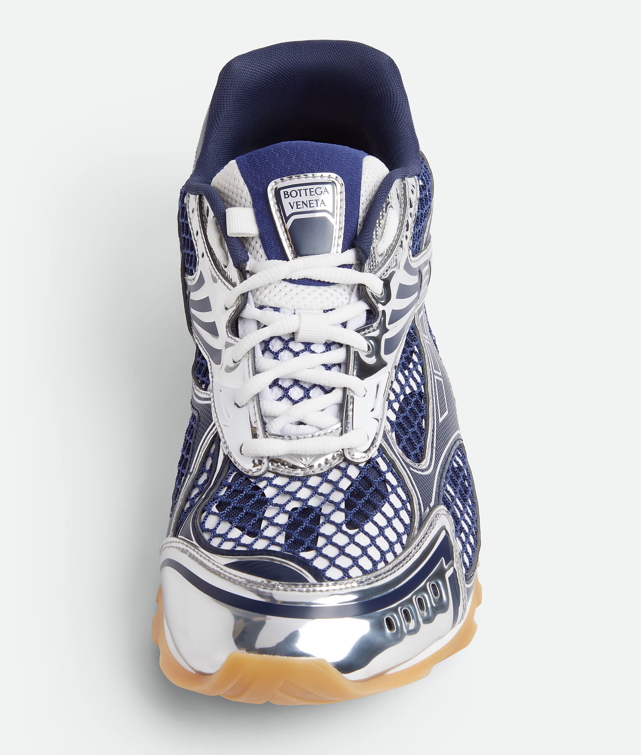 Bottega Veneta Orbit Abyss Silver