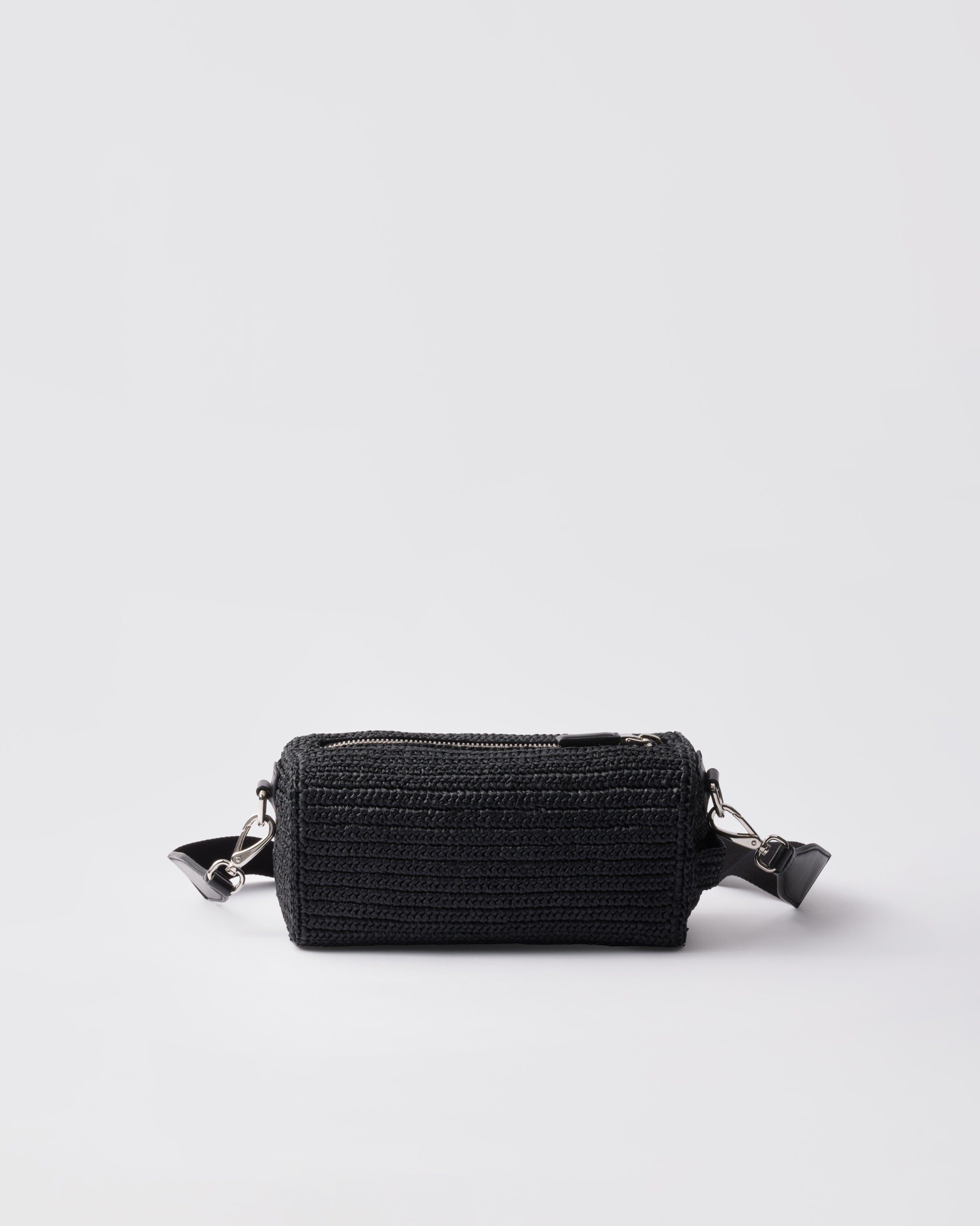 Crochet shoulder bag Black