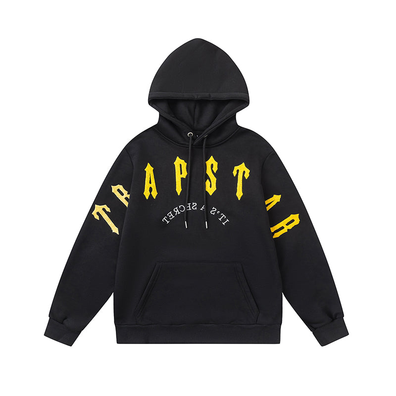 Trapstar 'It's a Secret' Black/Yellow Tracksuit