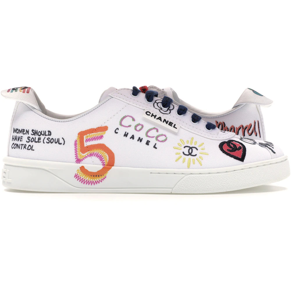 Chanel Sneakers Pharrell White Multi-Color (Women's)
