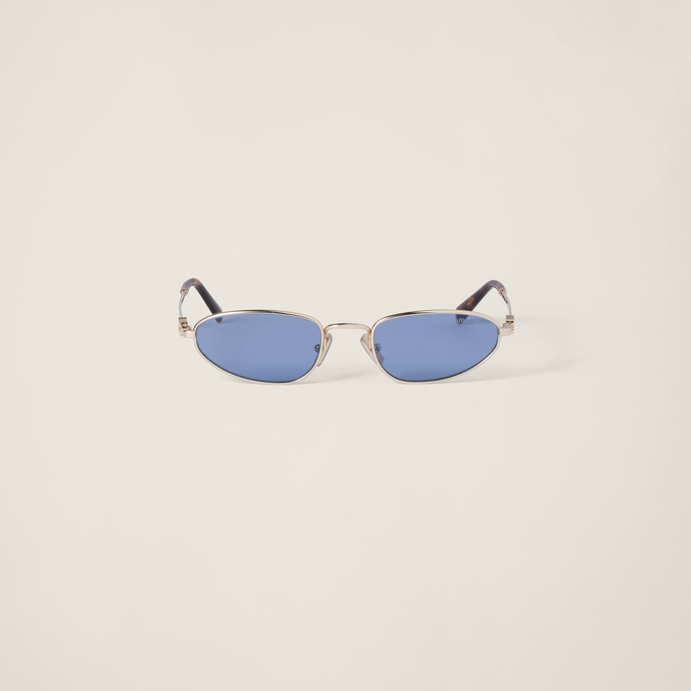 Miu Miu Logo sunglasses Indigo lenses